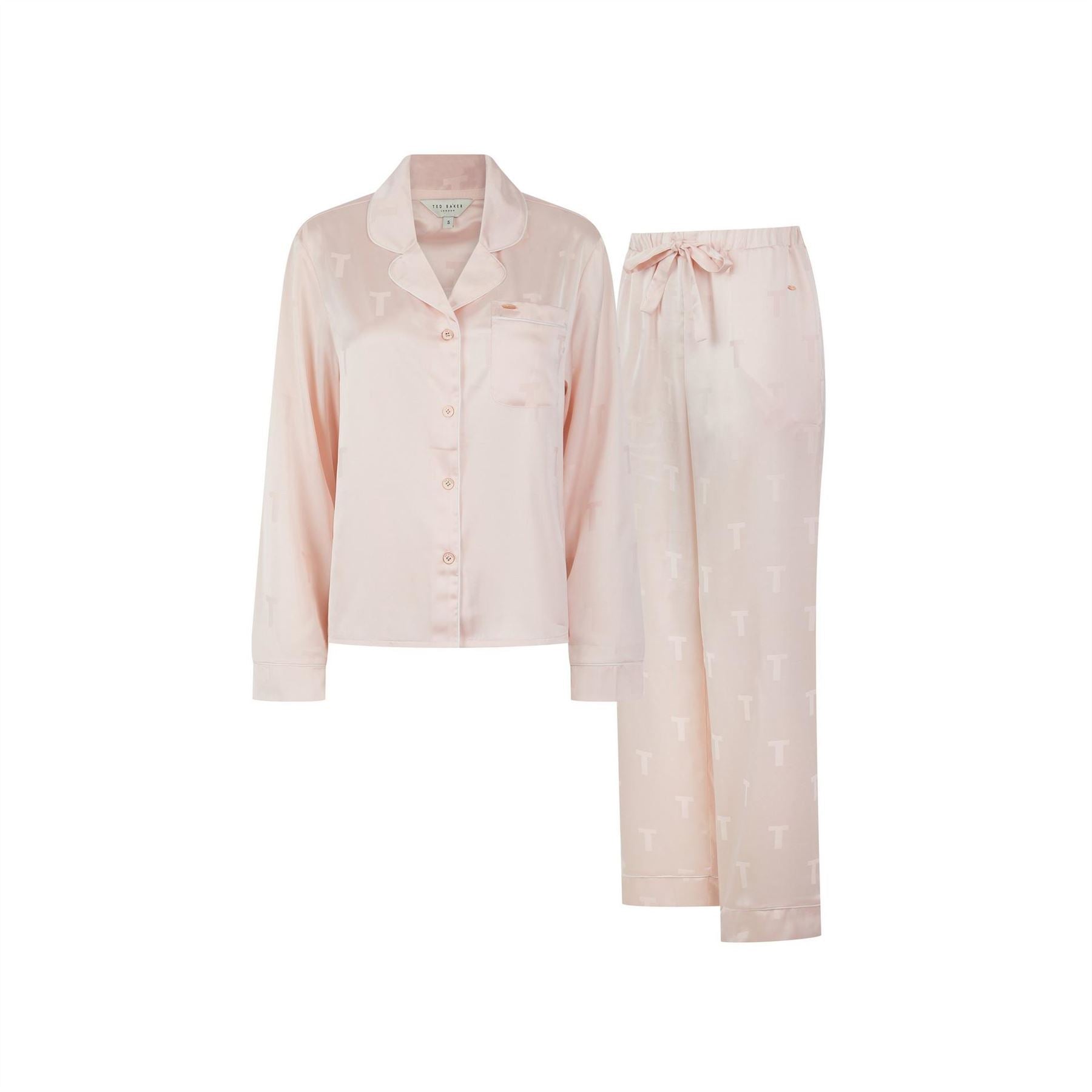 Ted Baker Peggy Collared Neck Long Sleeve Pyjama Set