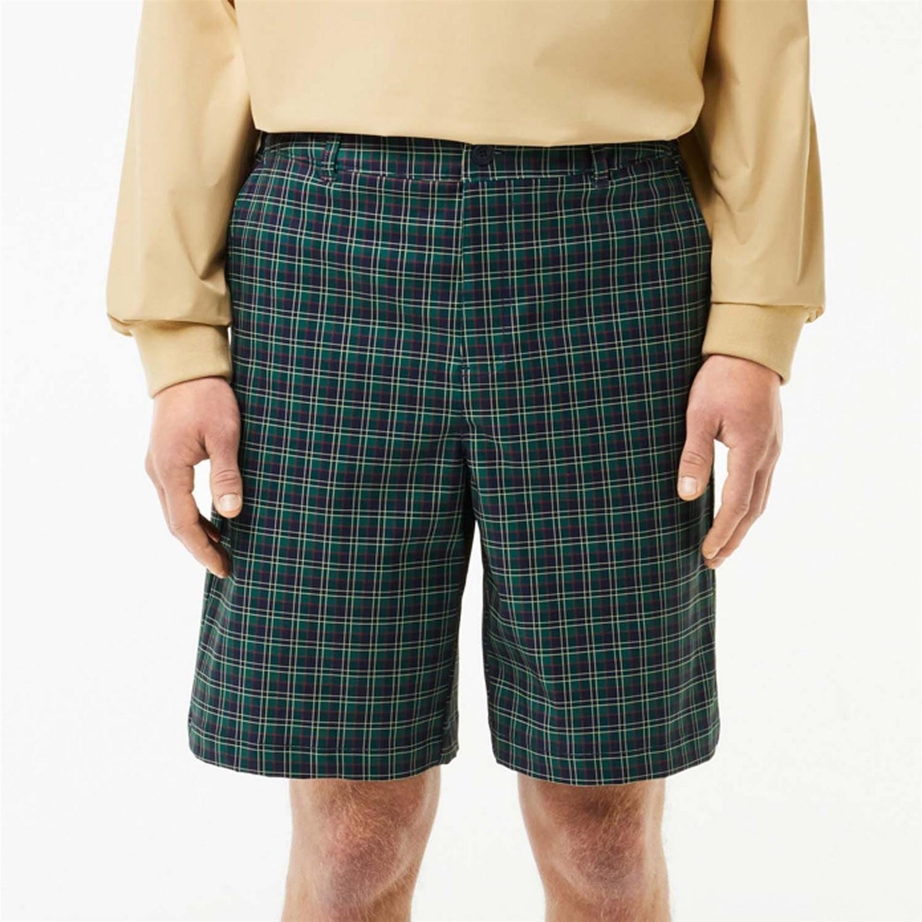 Lacoste Fit Ultra Dry Bermuda Golf Shorts