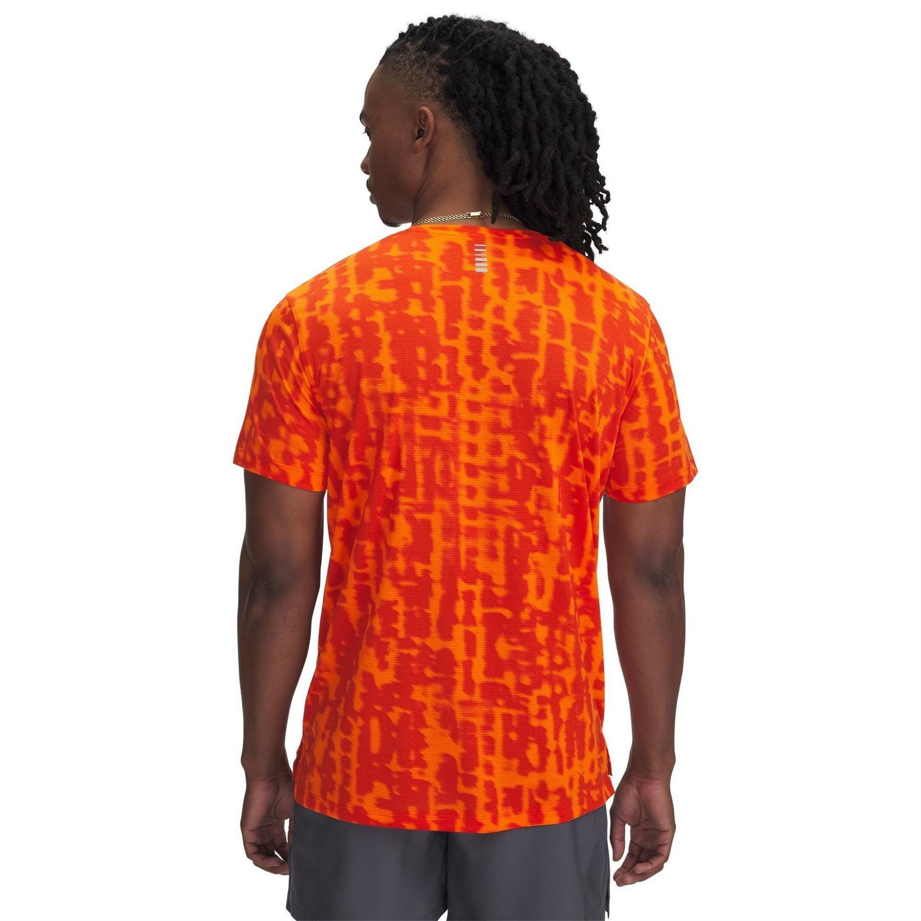 Under Armour Launch Print Short Sleeve Performance Top