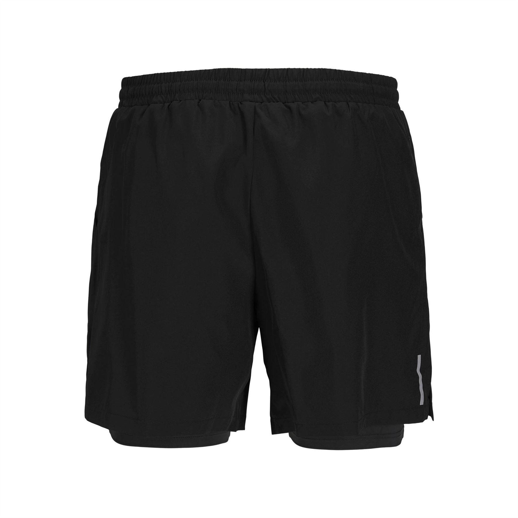 Jack and Jones 2 in 1 Solid Bermuda Shorts
