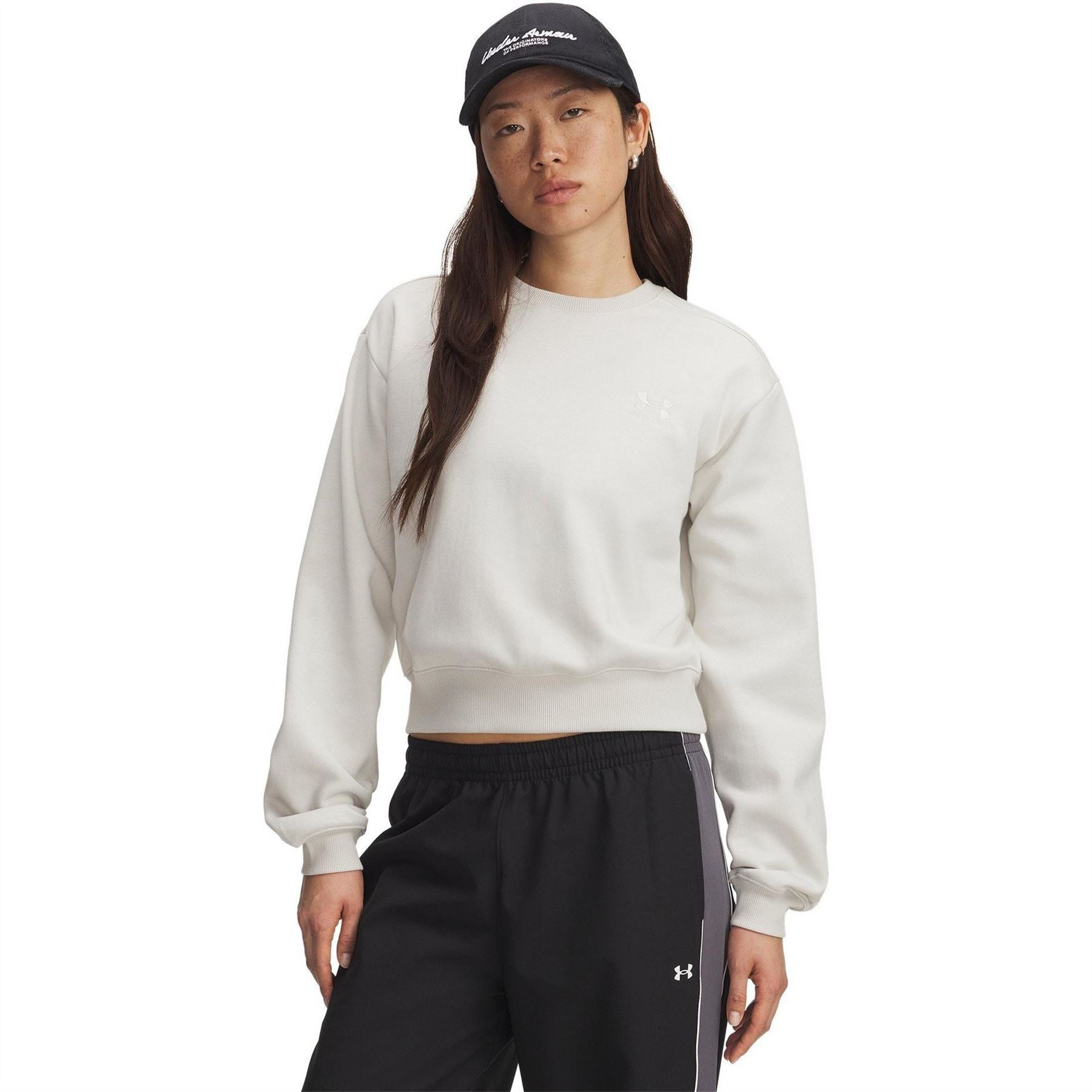 Under Armour Icon Vida Fleece Crew Neck Sweater