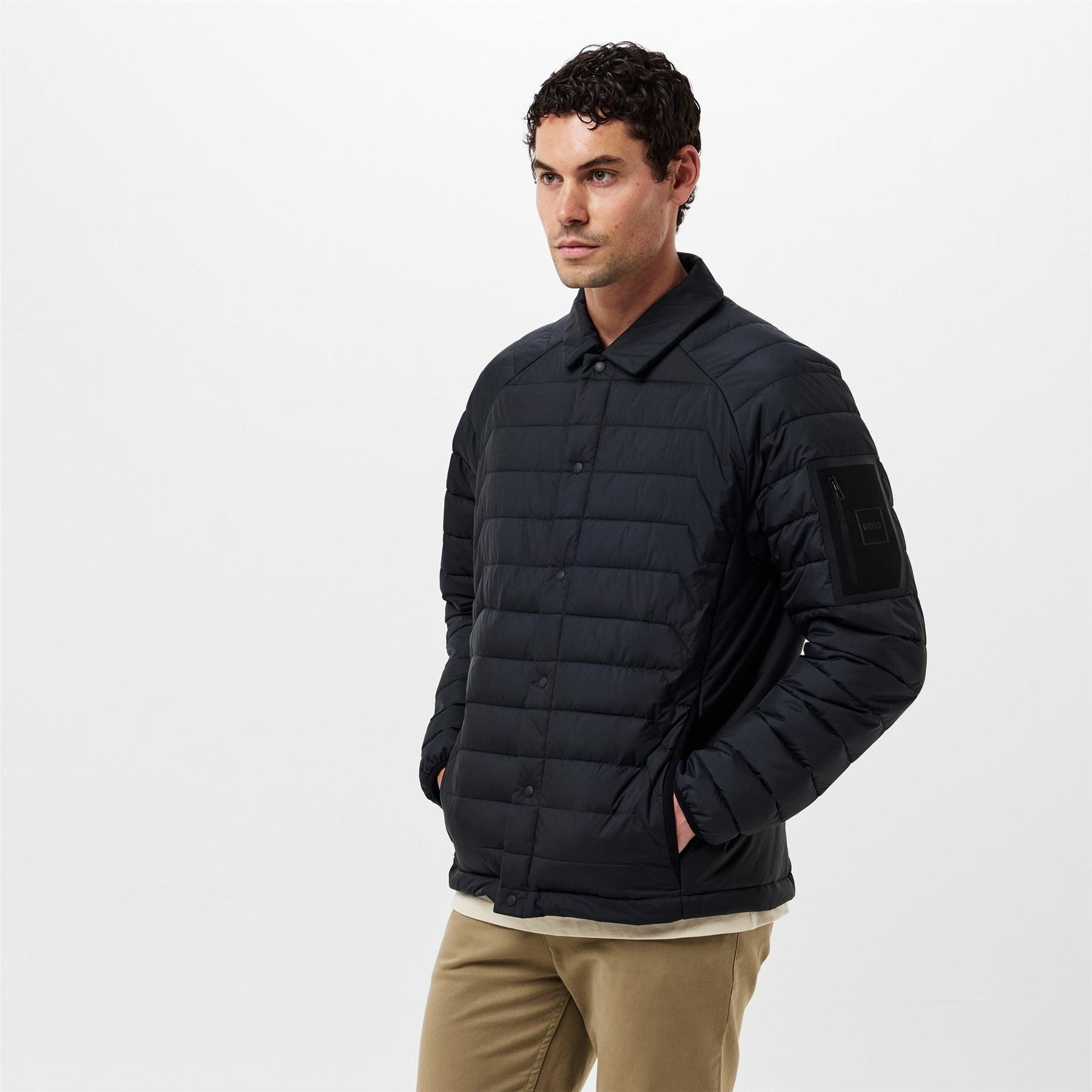 Boss Taranis Quilted Medium Puffer Jacket