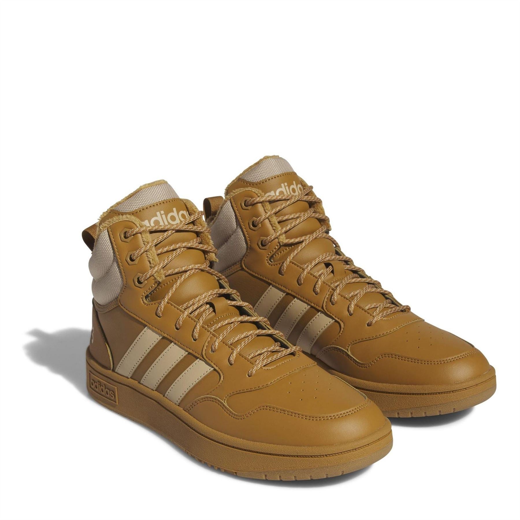 adidas Mens 3.0 Mid Lifestyle Basketball Winterized Shoes