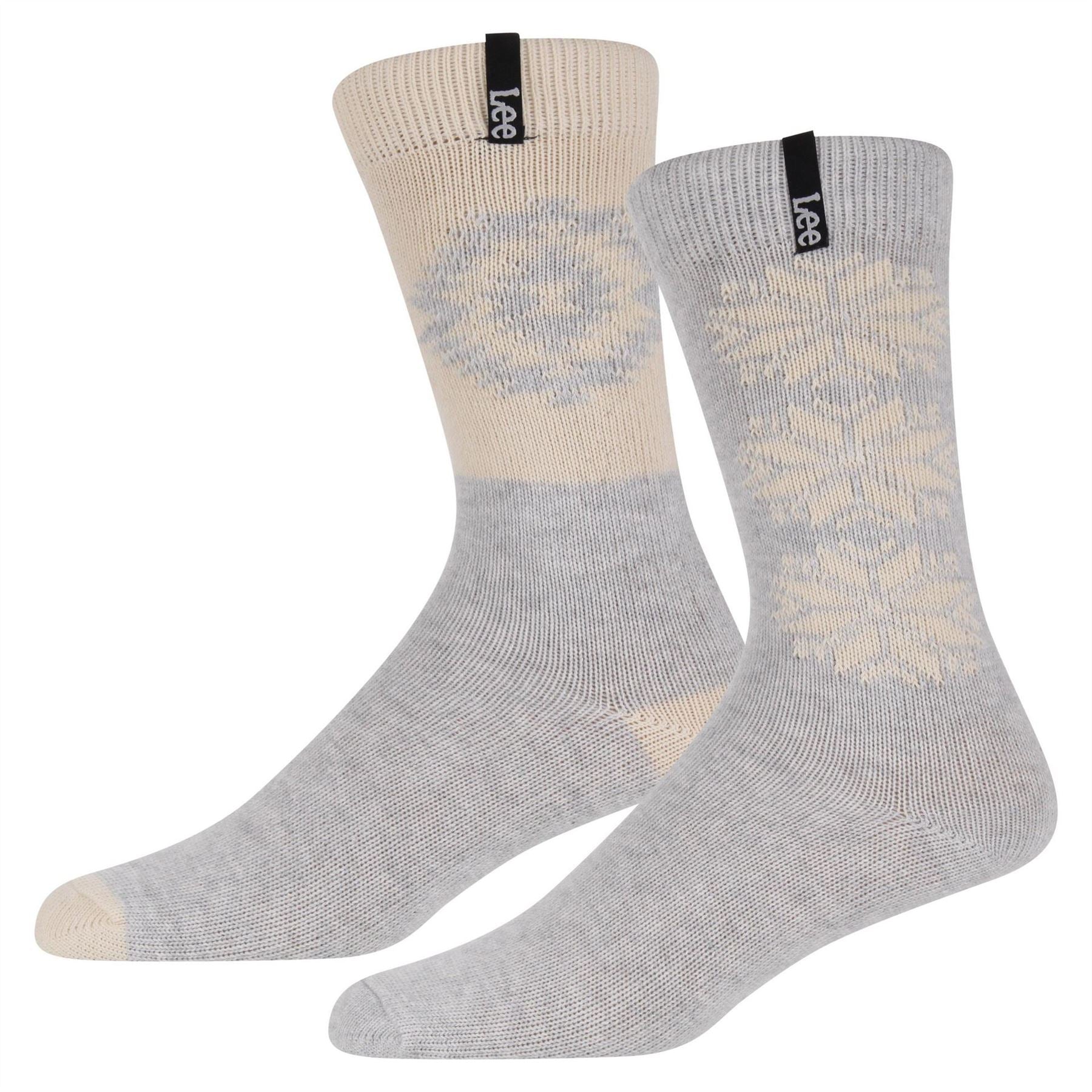 Lee Womens 2 Pack Boot Socks