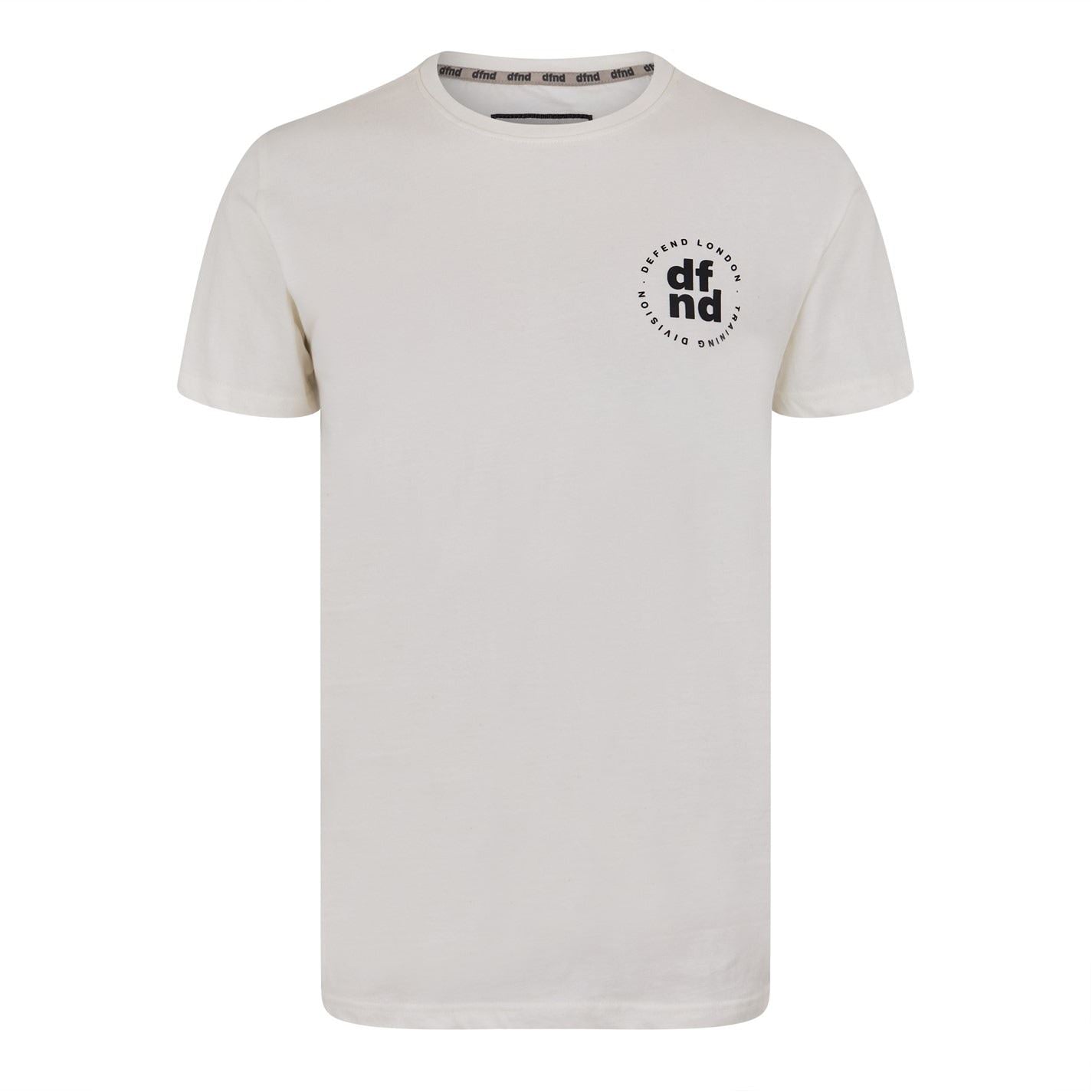 DFND London 2 Pack Regular Fit Crew Neck T-Shirt