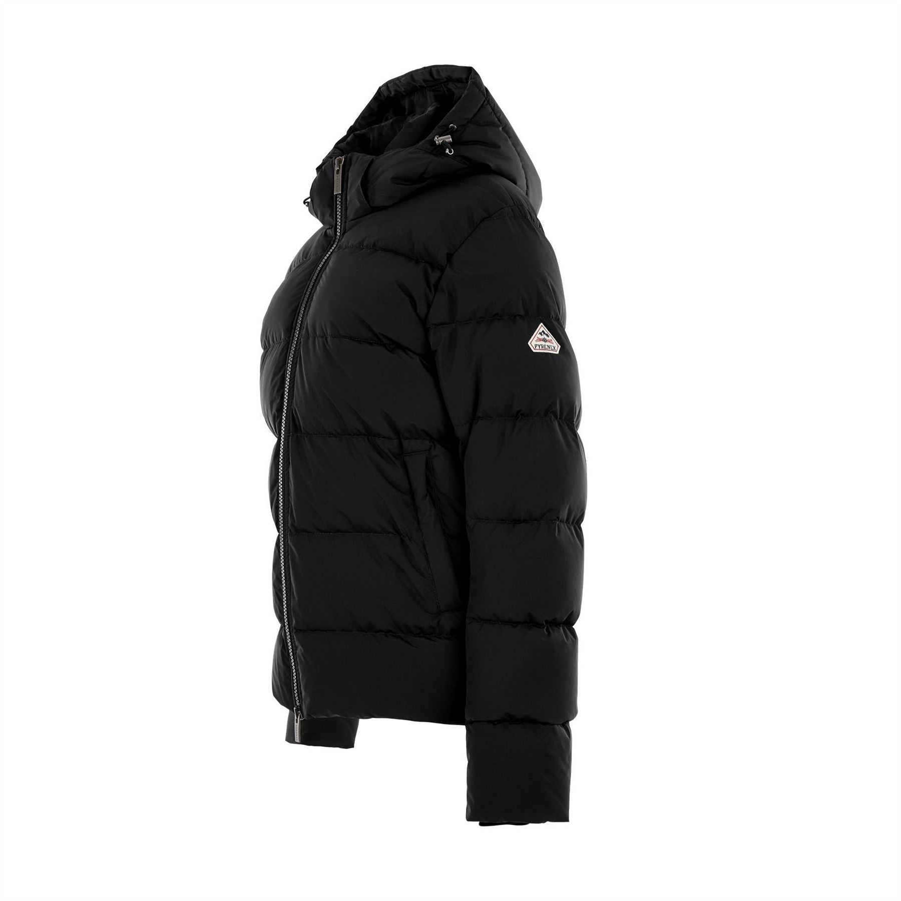 Pyrenex Spoutnic Water Resistant Duck Down Detachable Hood Short Puffer Jacket