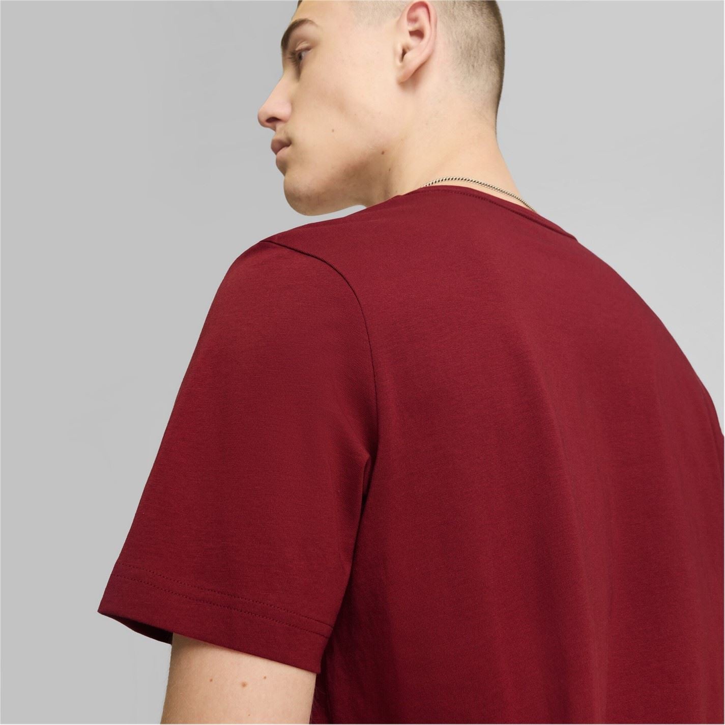 Puma Ess Logo Crew Neck Short Sleeve T-Shirt