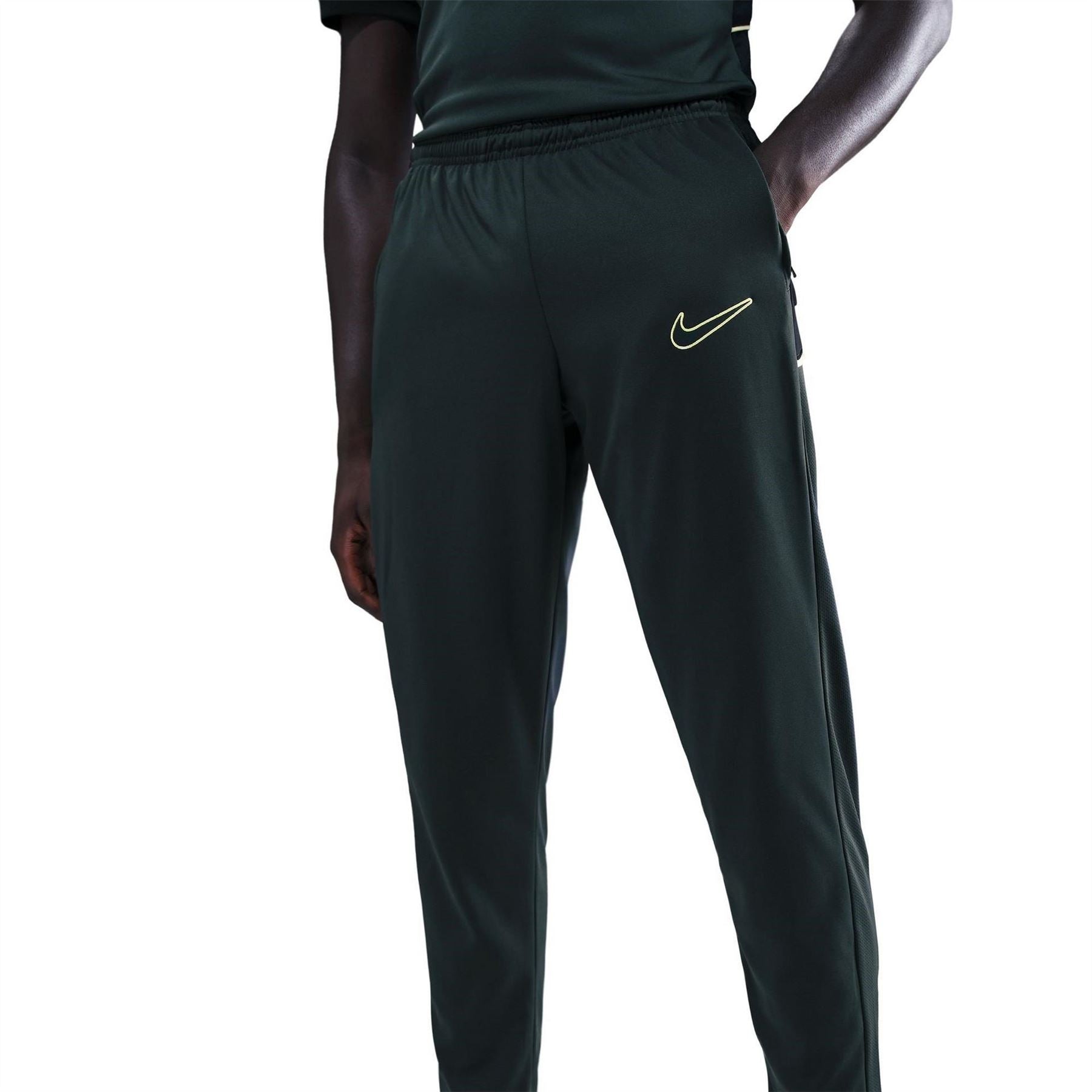 Nike Mens Dri Fit Academy Zippered Football Pants