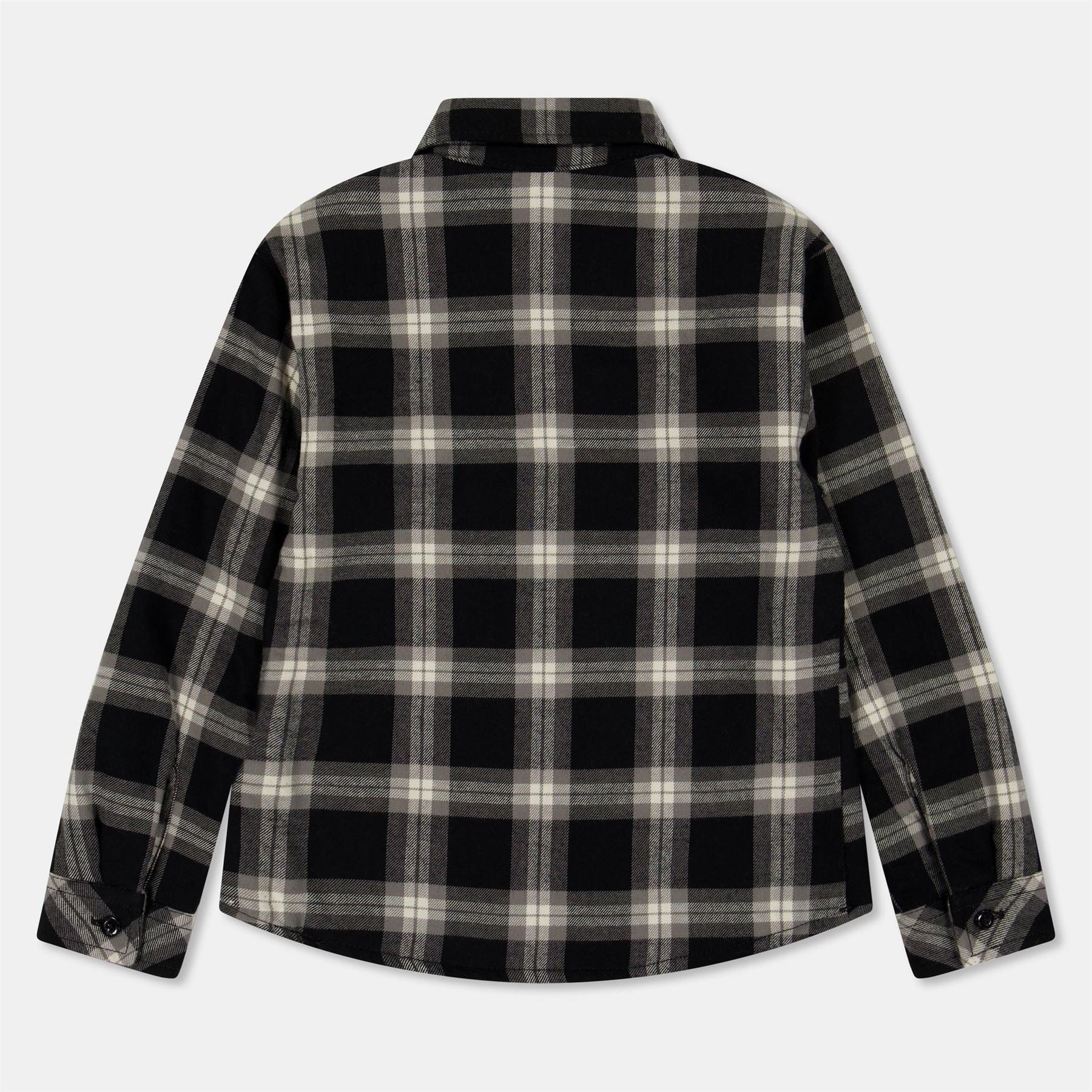 G Star Plaid Snap Button Overshirt