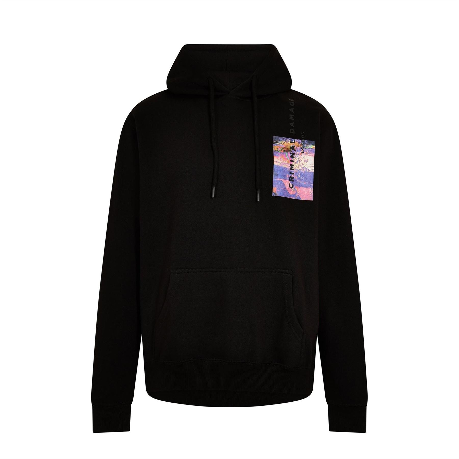 Criminal Damage Illusion Hood Pull Over Hoodie