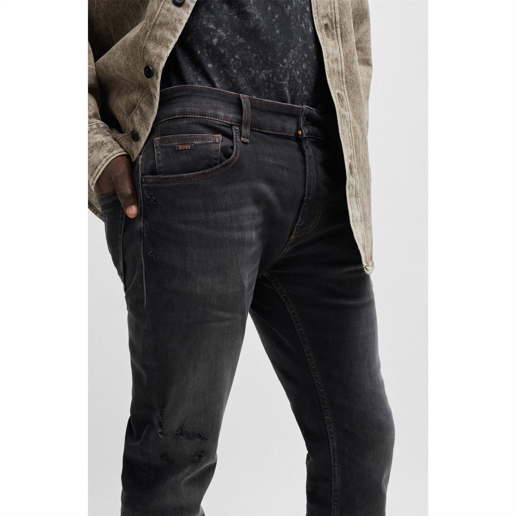 Boss Delaware Five Pocket Slim Fit Jeans