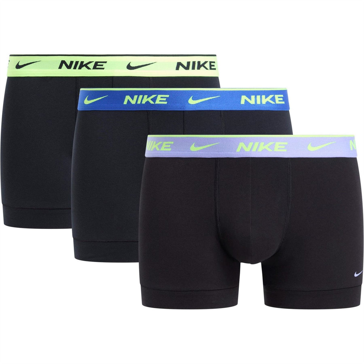Nike Mens 3 Pack Everyday Cotton Trunks