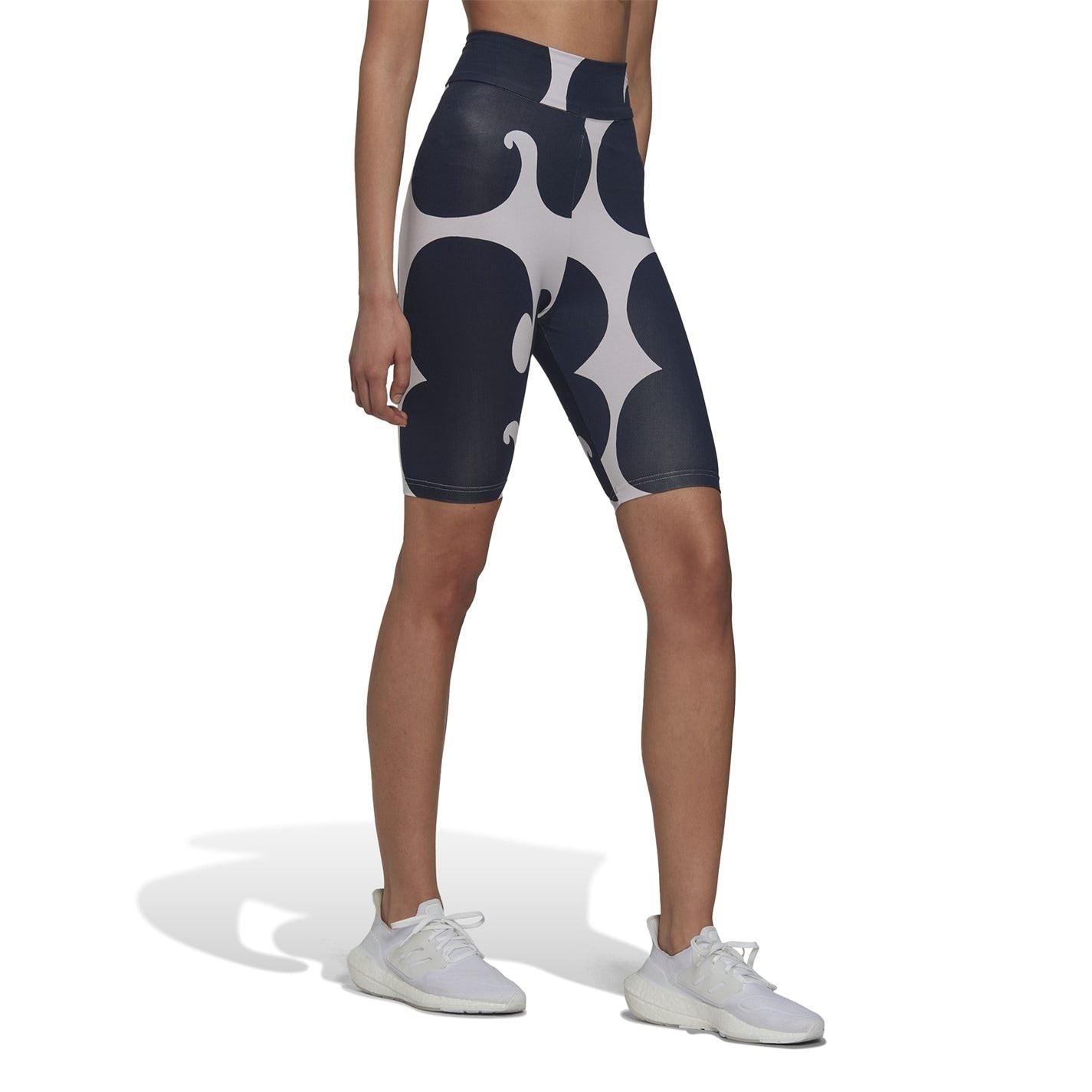 adidas Womens Marimekko Rib Short Tights