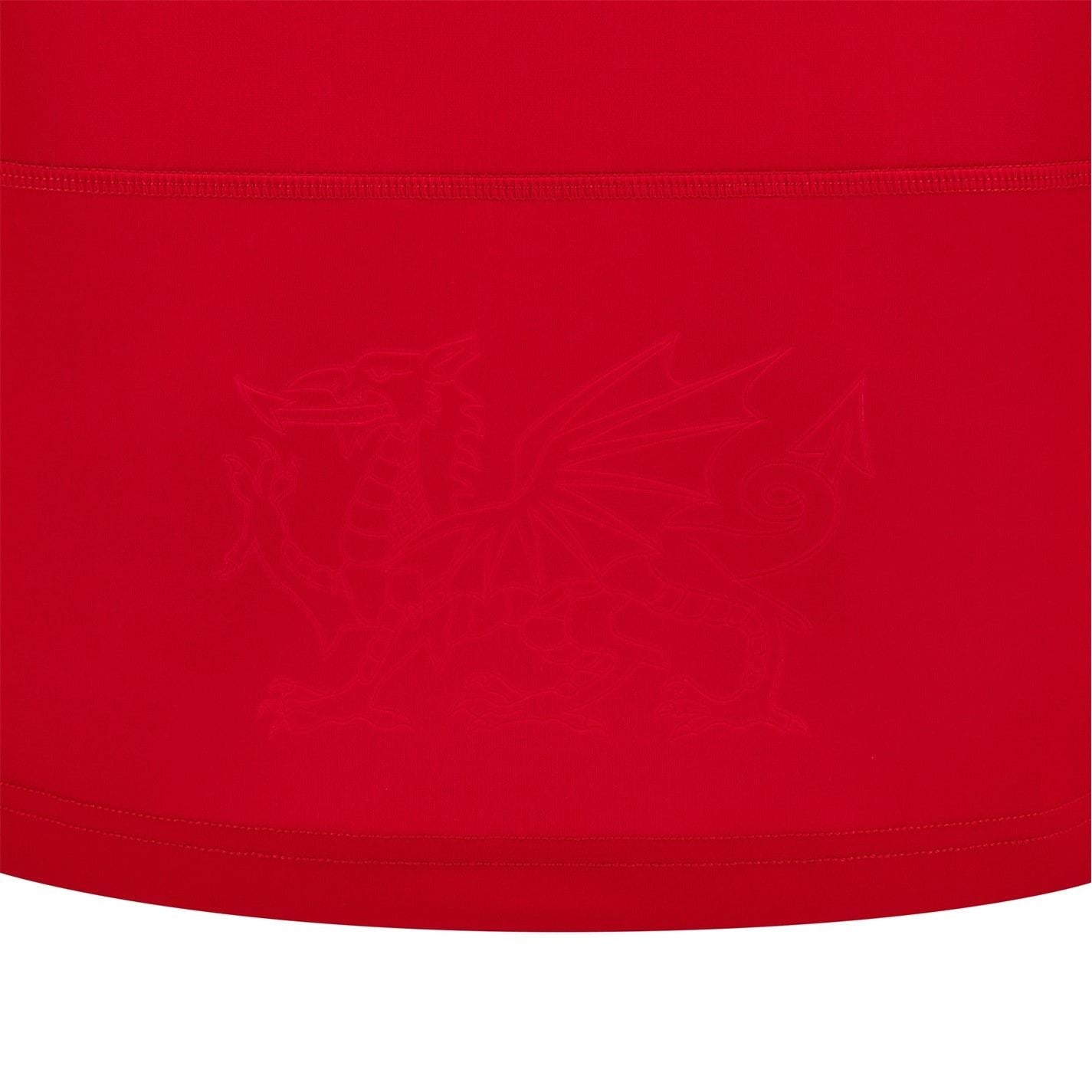 Macron Welsh Rugby Union Home Shirt 2024 Adults