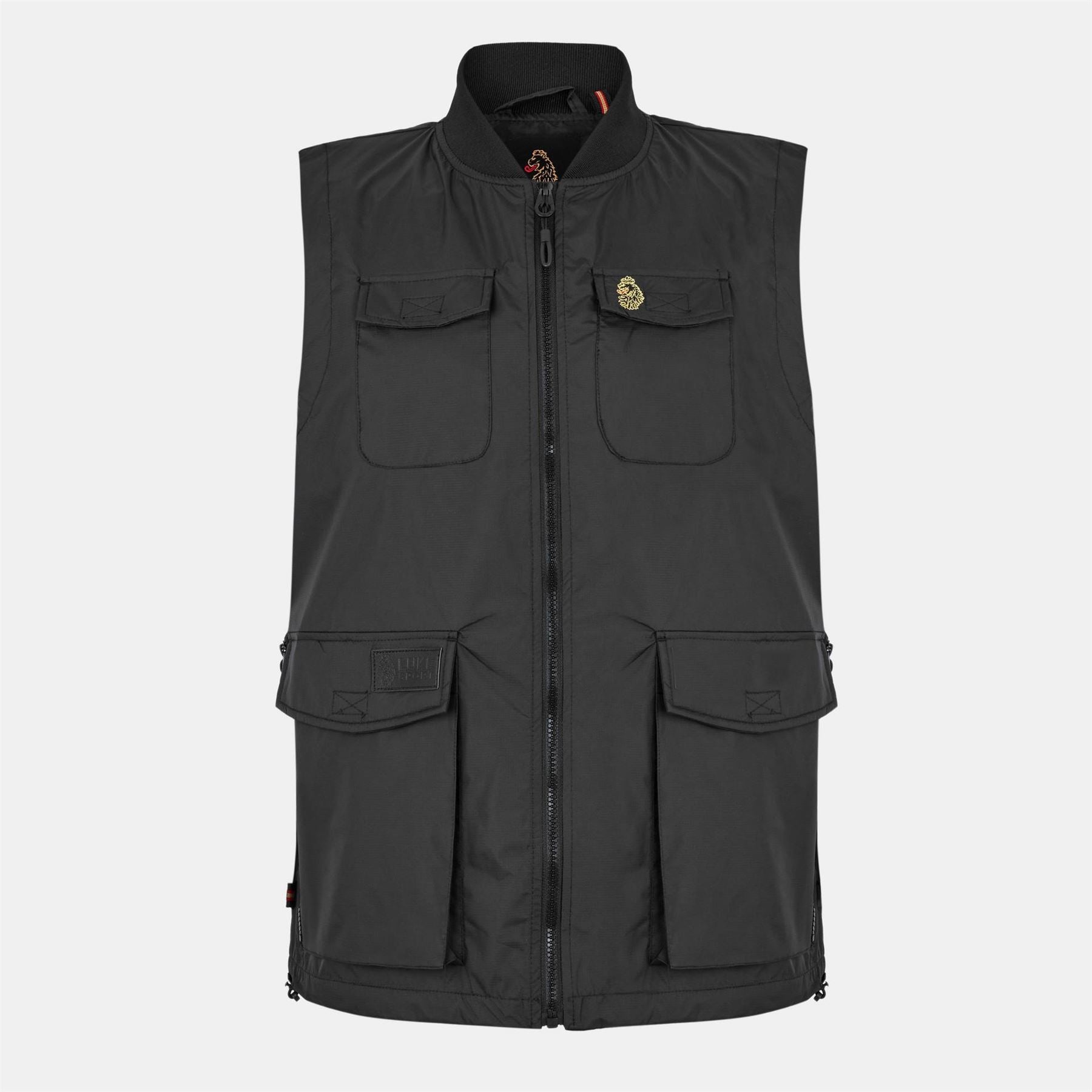 Luke Tech Solid Patterned Gilet