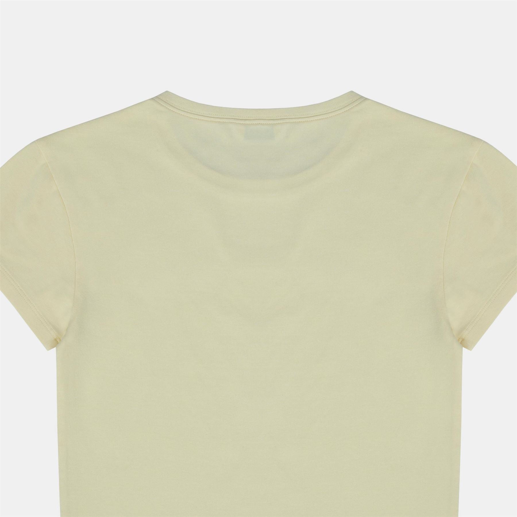 Jack Wills Graphic Cotton Short Sleeve Crew Neck Print Crop Top