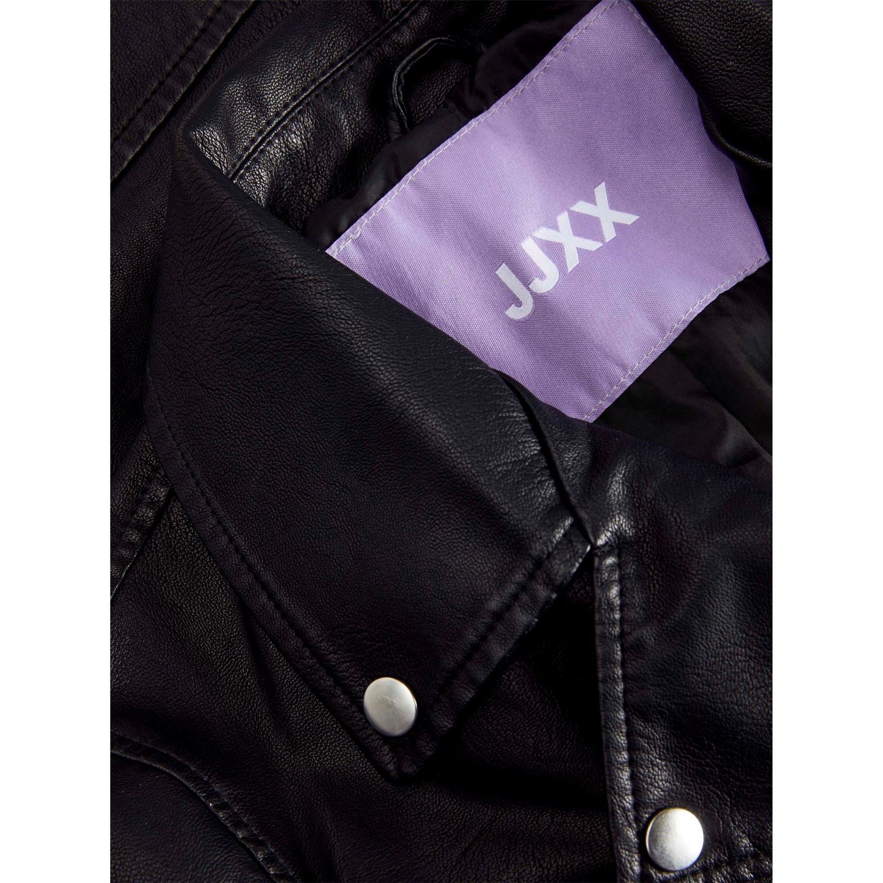 JJXX Faux Leather Biker Jacket Ladies