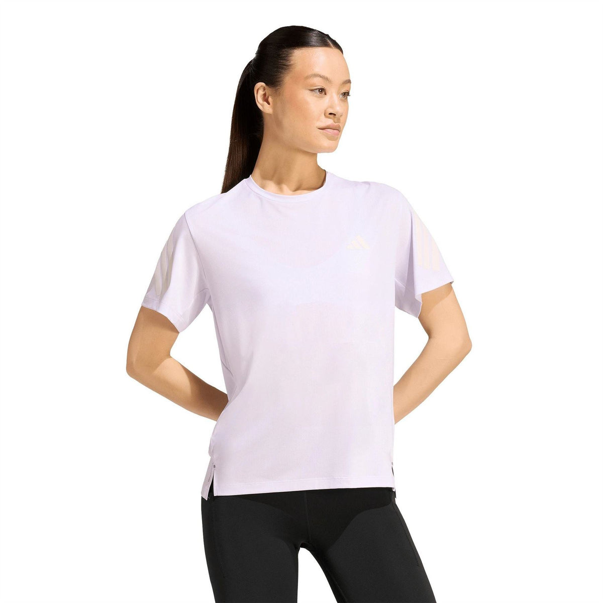 adidas Bold Logo Crew Neck Raglan Sleeve Jersey T-Shirt