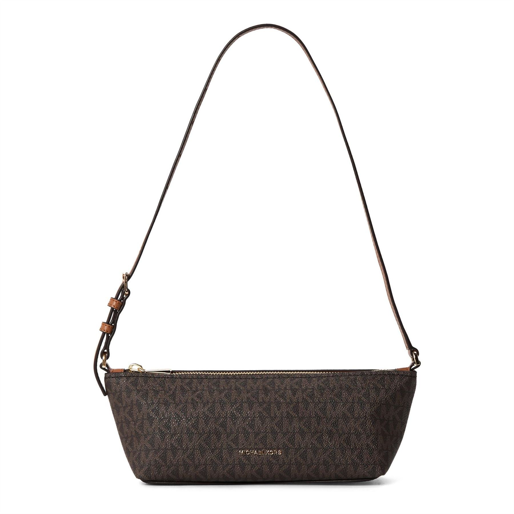 MICHAEL Michael Kors Laila Small East West Coated Canvasas Shoulder Bag