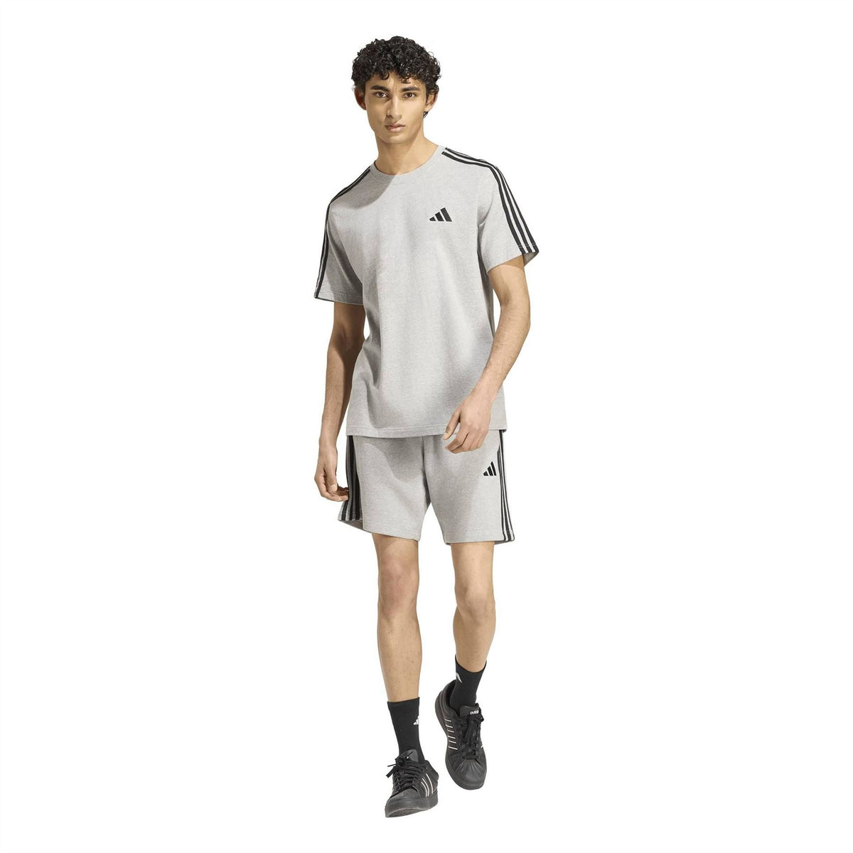 adidas Mens 3 Stripes T-Shirt