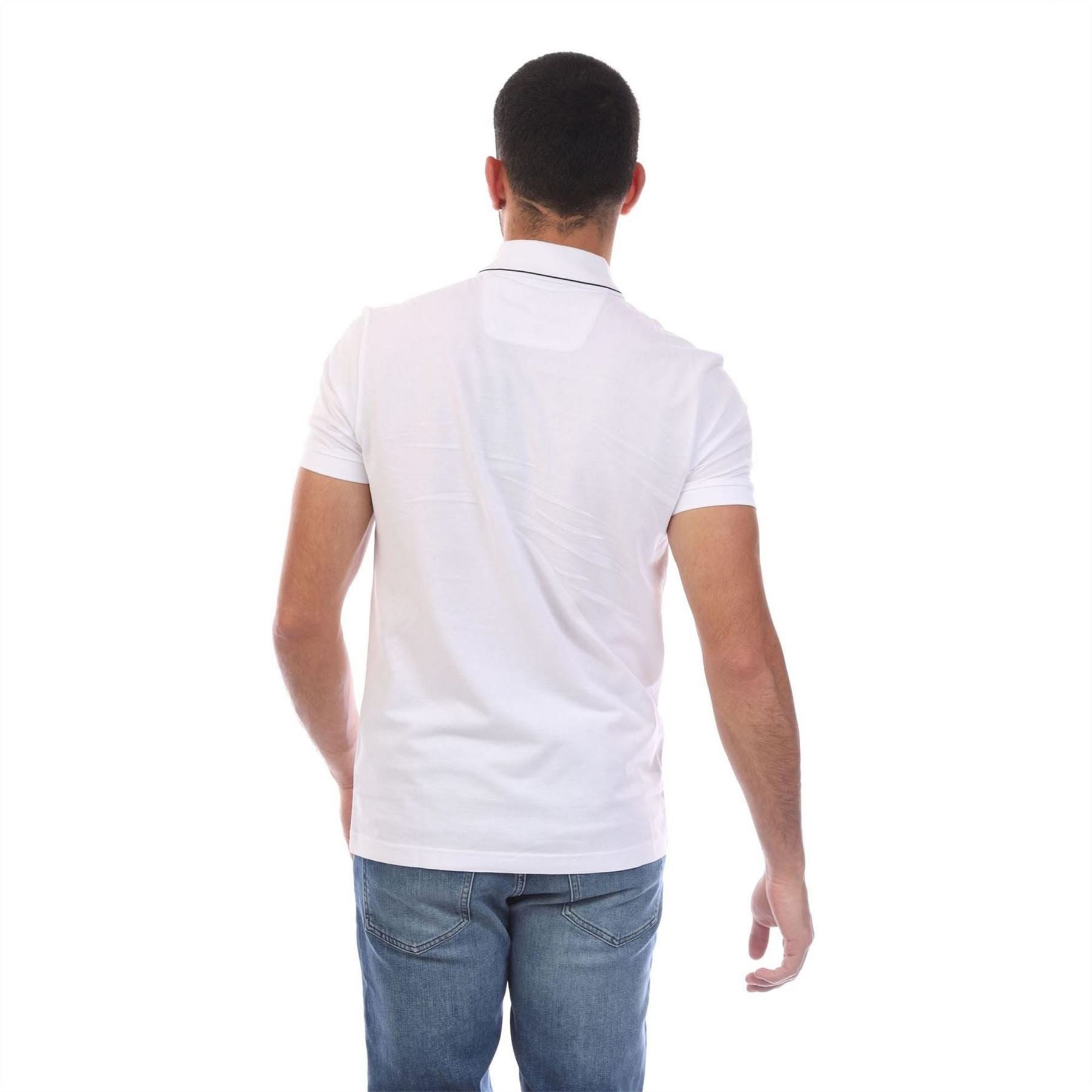 Boss 4 Slim Fit Polo Shirt With Tonal Logo