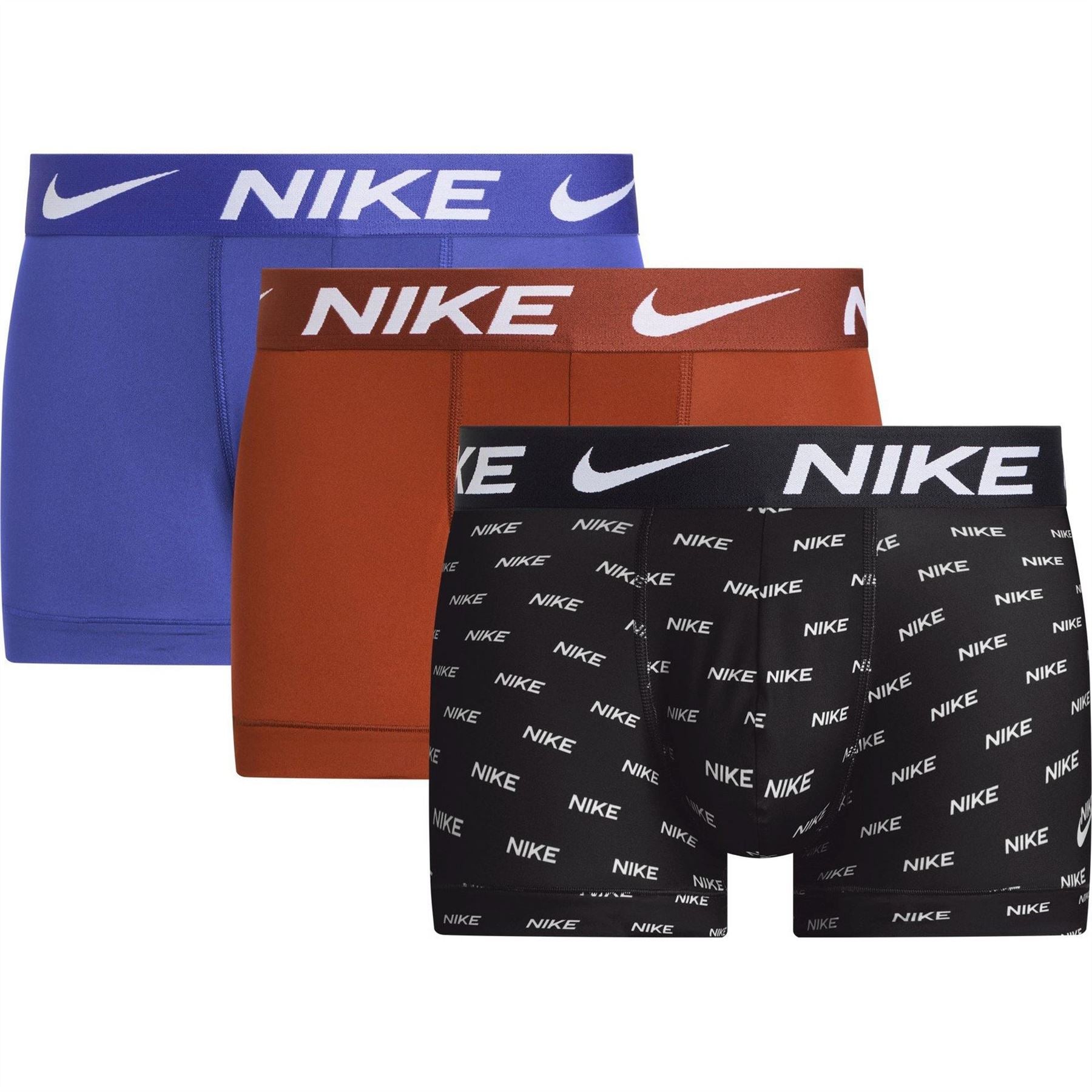 Nike 3 Pack Logo Print Trunk