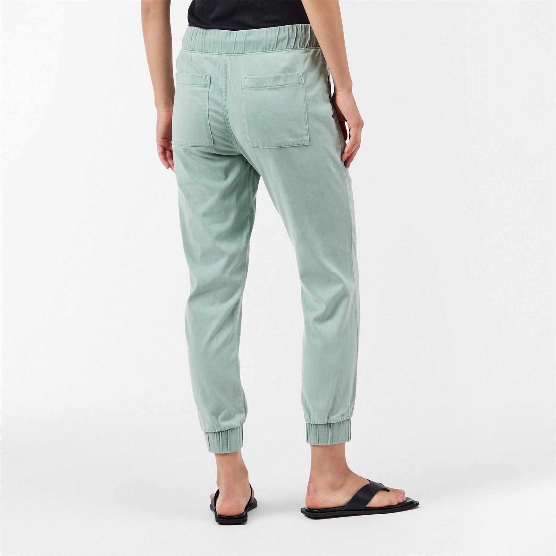 Bella Dahl Pocket Solid Patterned Slim Joggers