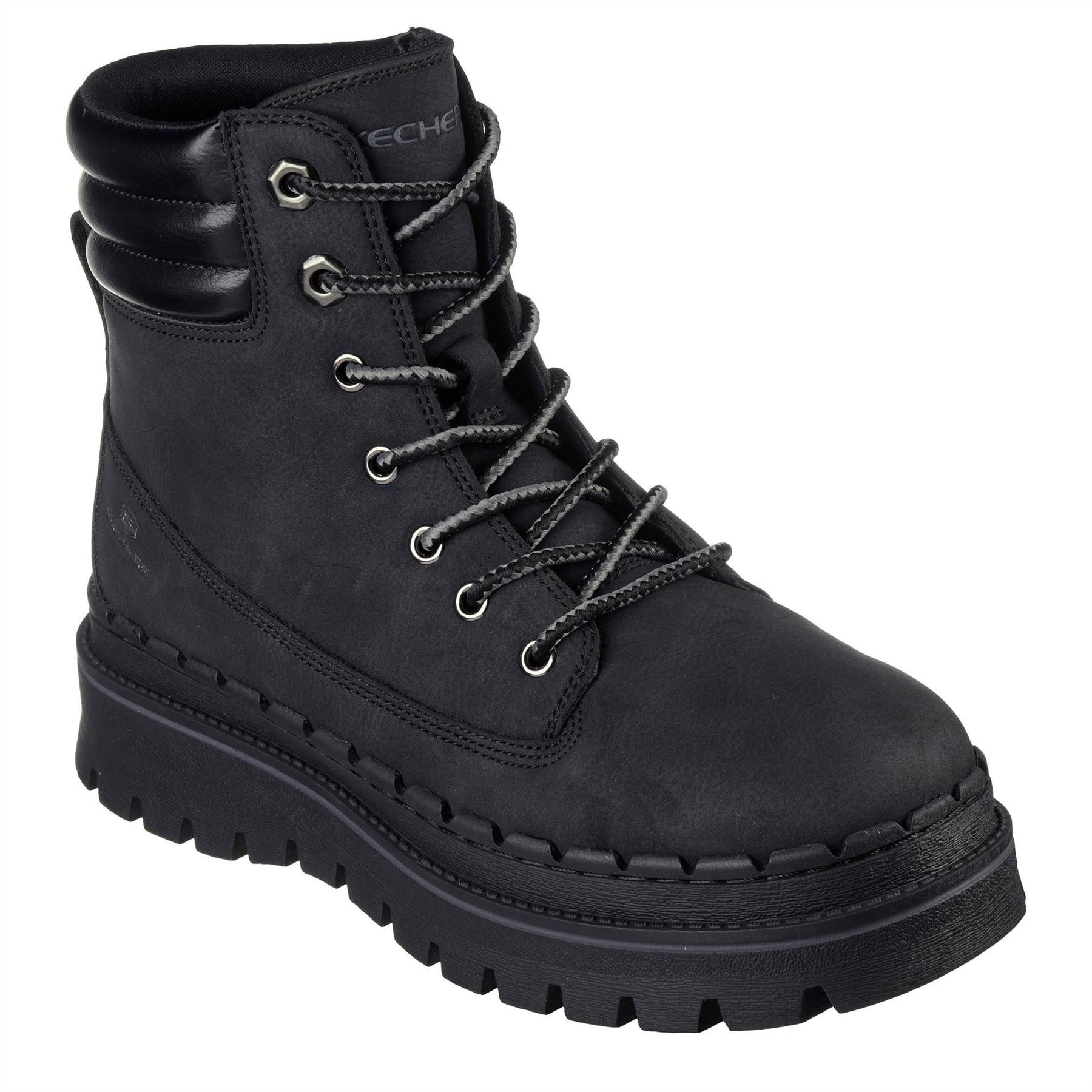 Skechers Jammers Flat Ankle Boots