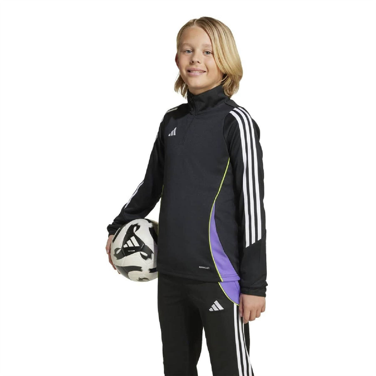 adidas Tiro 24 Quarter Zip Long Sleeve Slim Fit Tracksuit Top