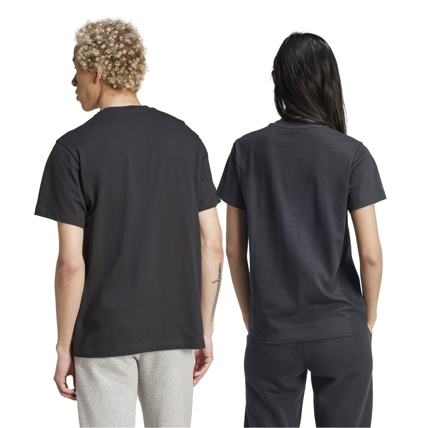 adidas Paris Bold Logo Crew Neck Short Sleeve Jersey T-Shirt