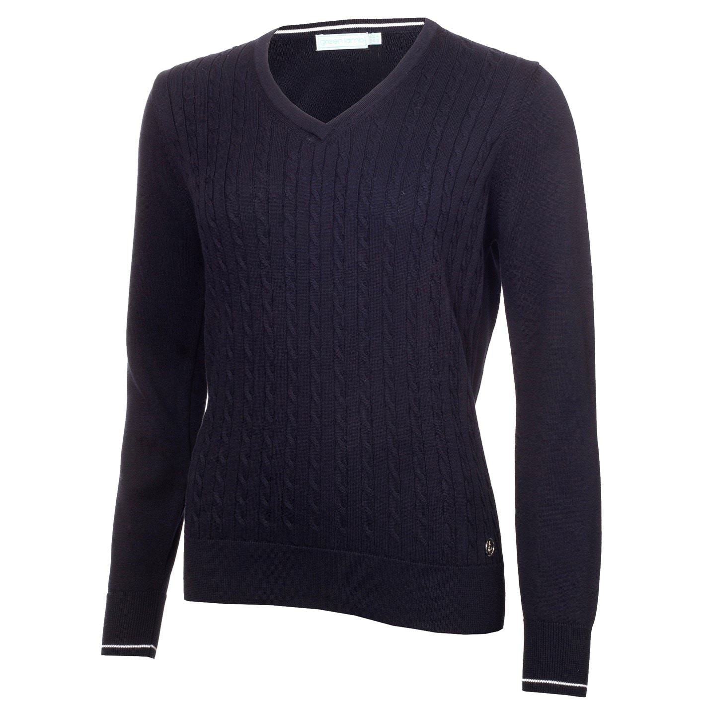 Calvin Klein Golf Regular Fit V-Neck Long Sleeve Sweater