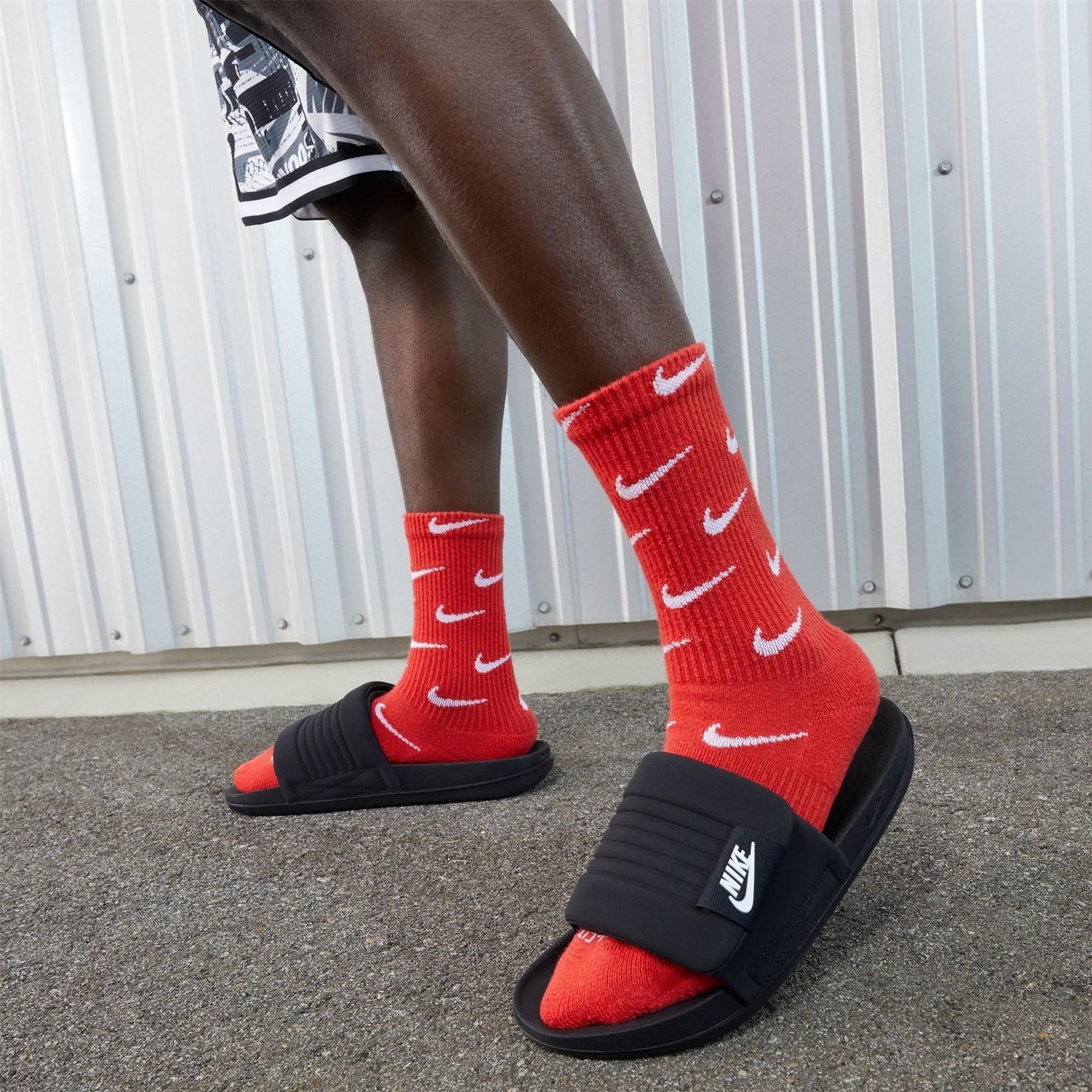 Nike Offcourt Adjust Slides Open Toe Flats