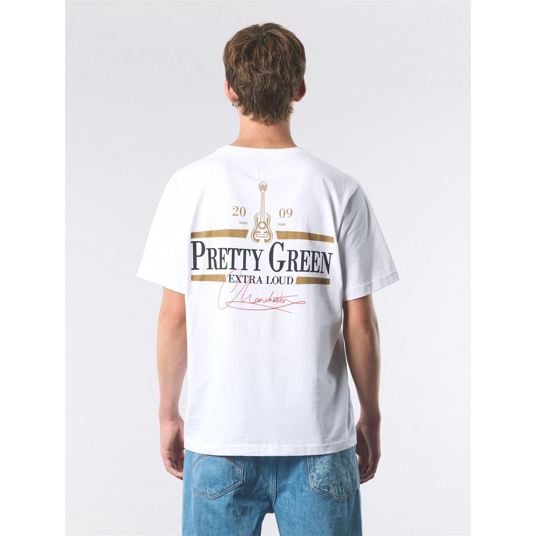 Pretty Green Crew Neck Short Sleeve Regular Fit T-Shirt