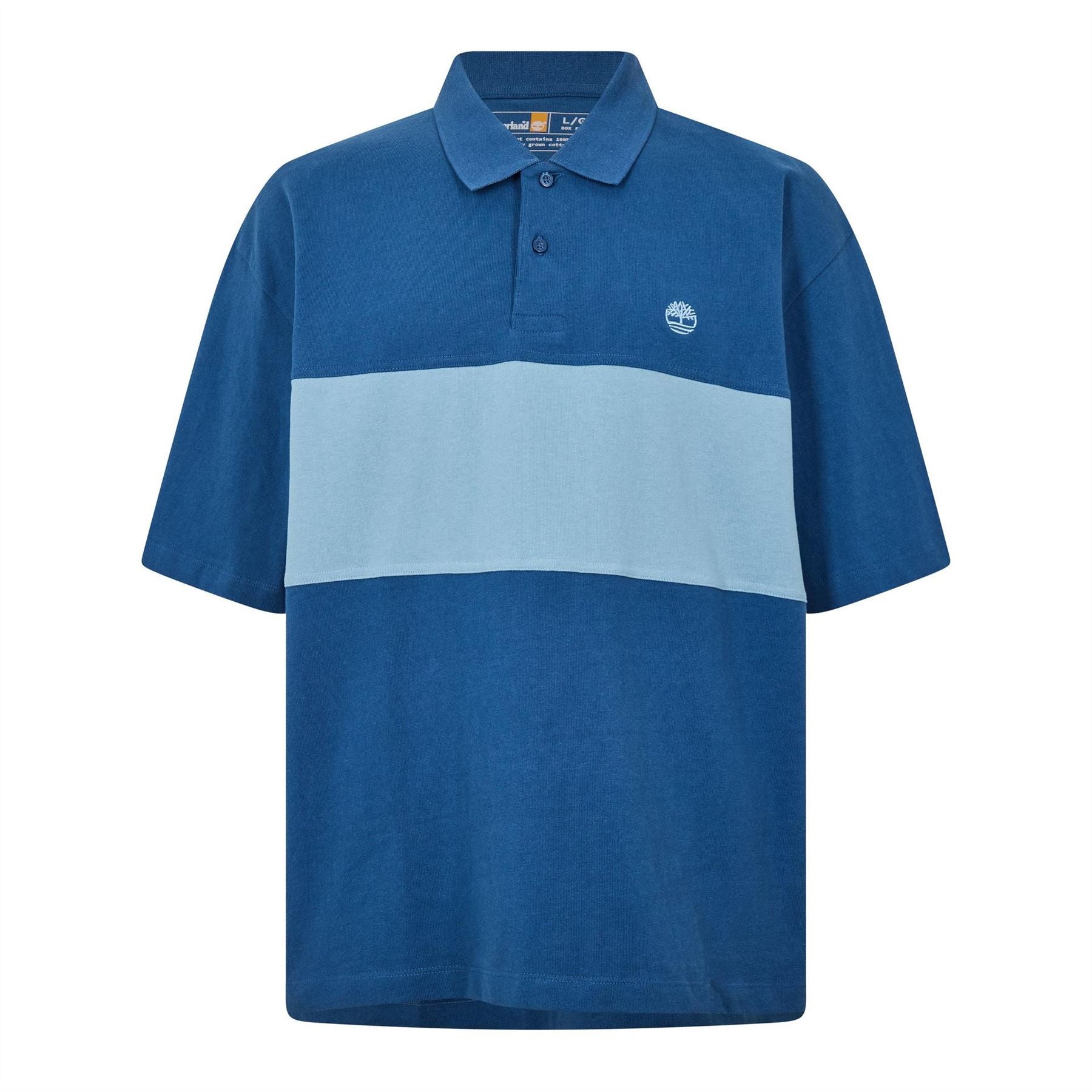 Timberland Color Block Rugby Polo Green Bay ca