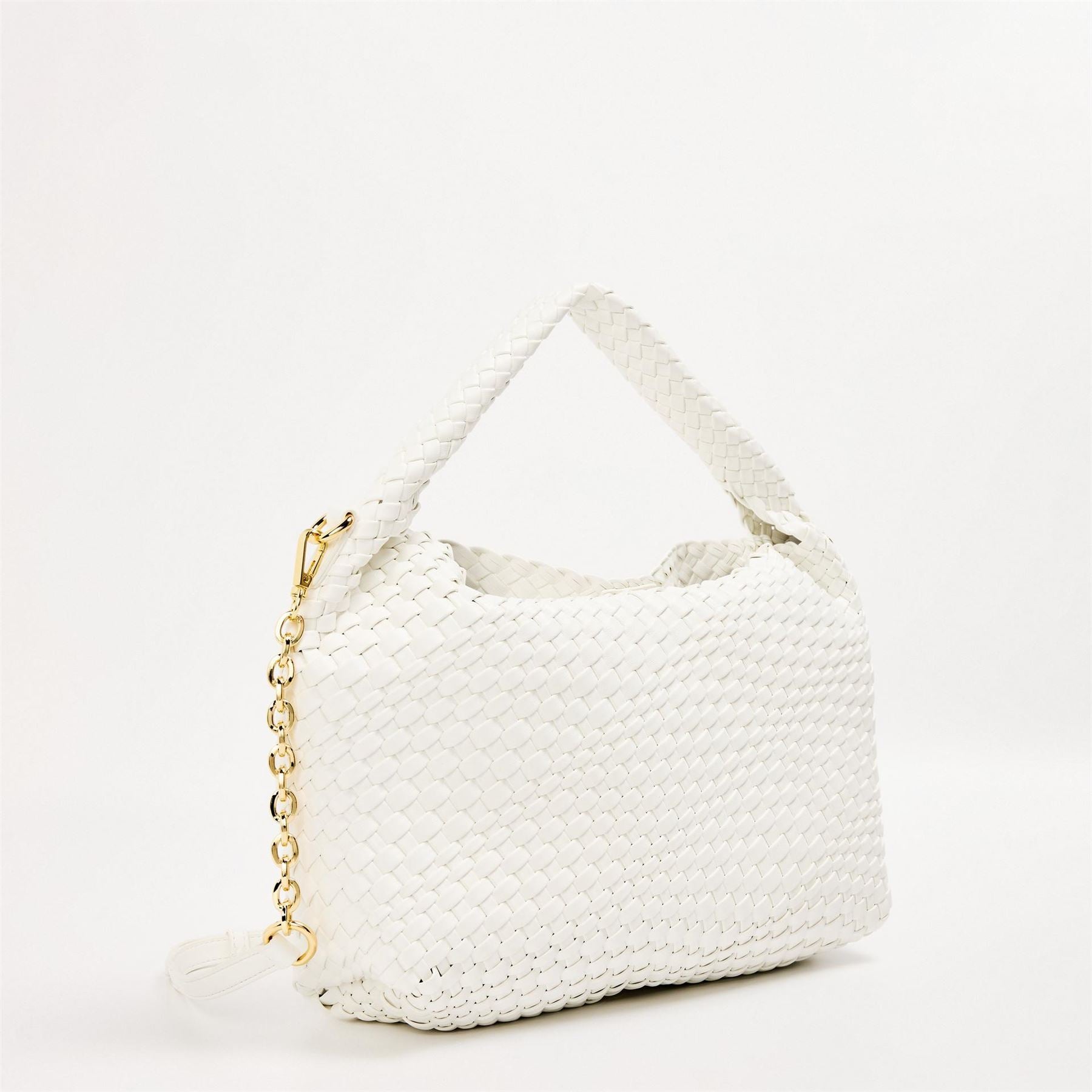 Dune London Woven Hobo with Detachable Strap