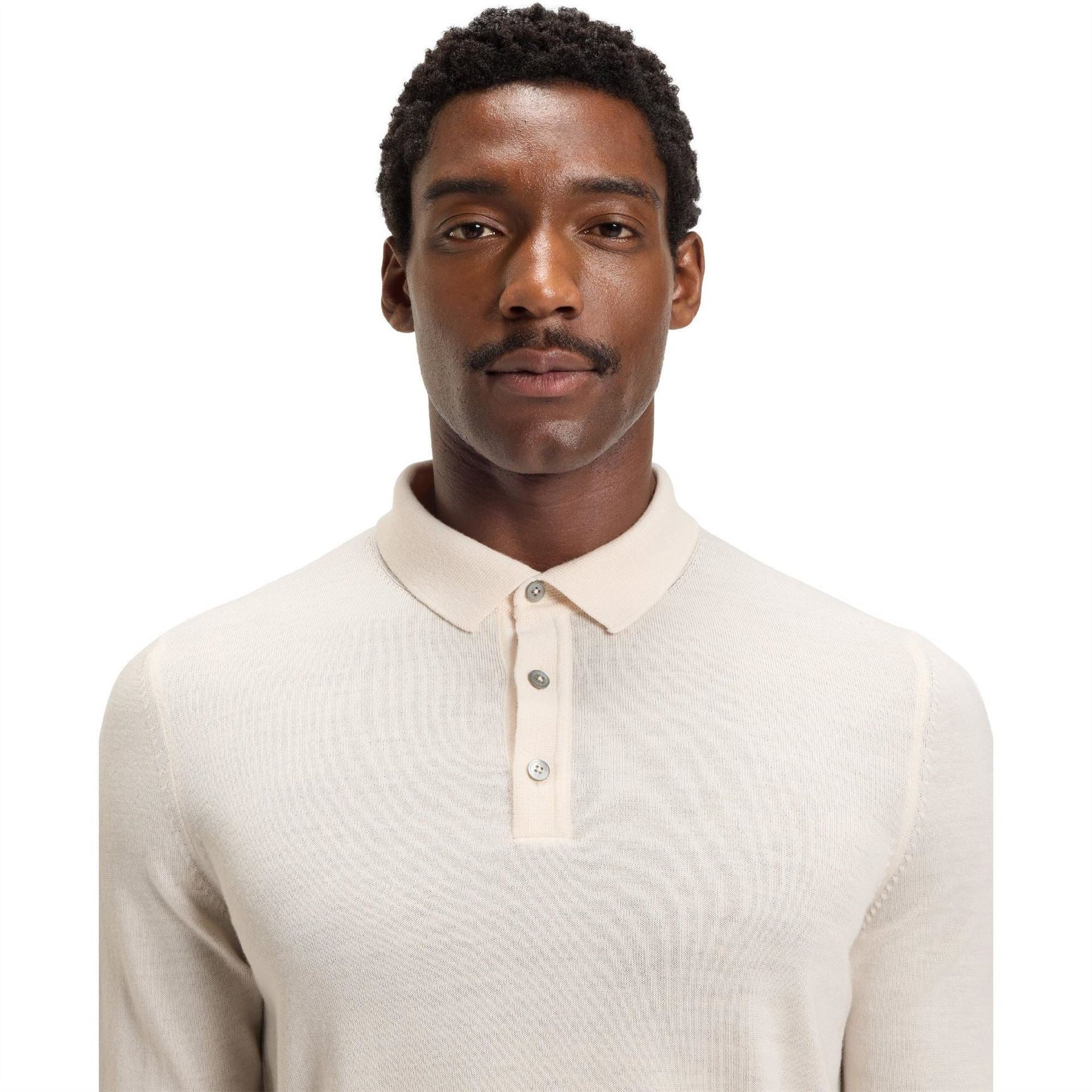 Boss Collared Neck Long Sleeve Regular Fit Shirt