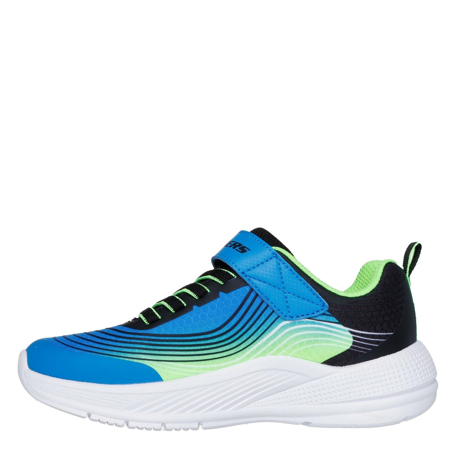 Skechers Lightweight Toddler Gore  And  Strap Sn Runners Boys