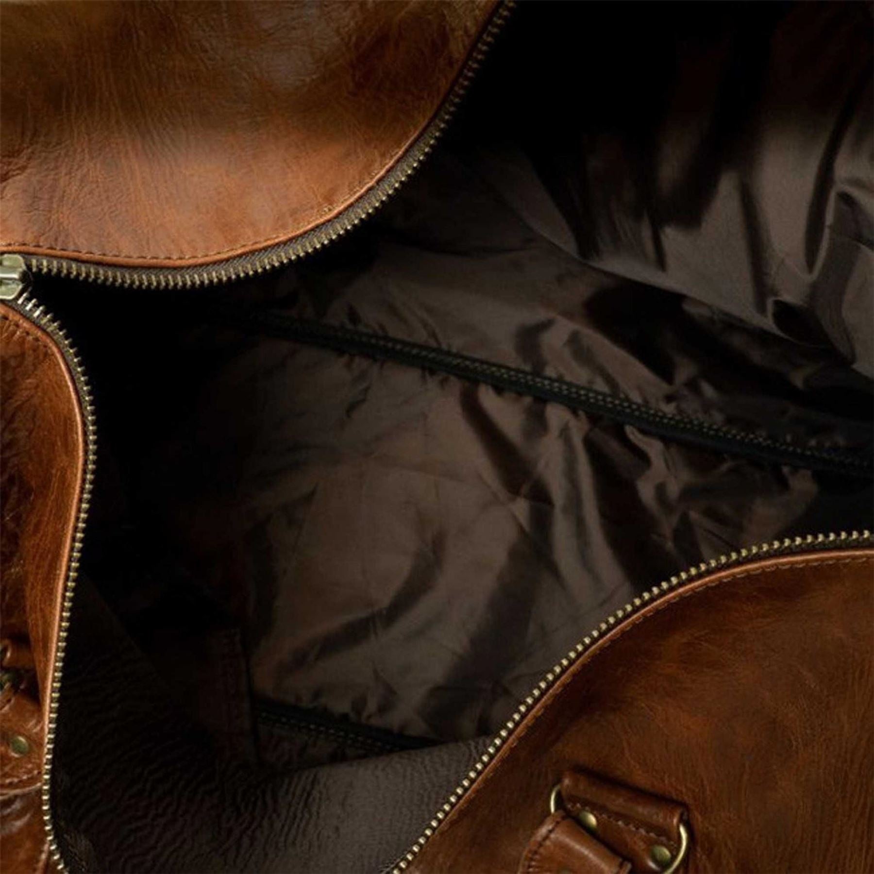 Everlast 1910 Premium Leather Holdall Bag