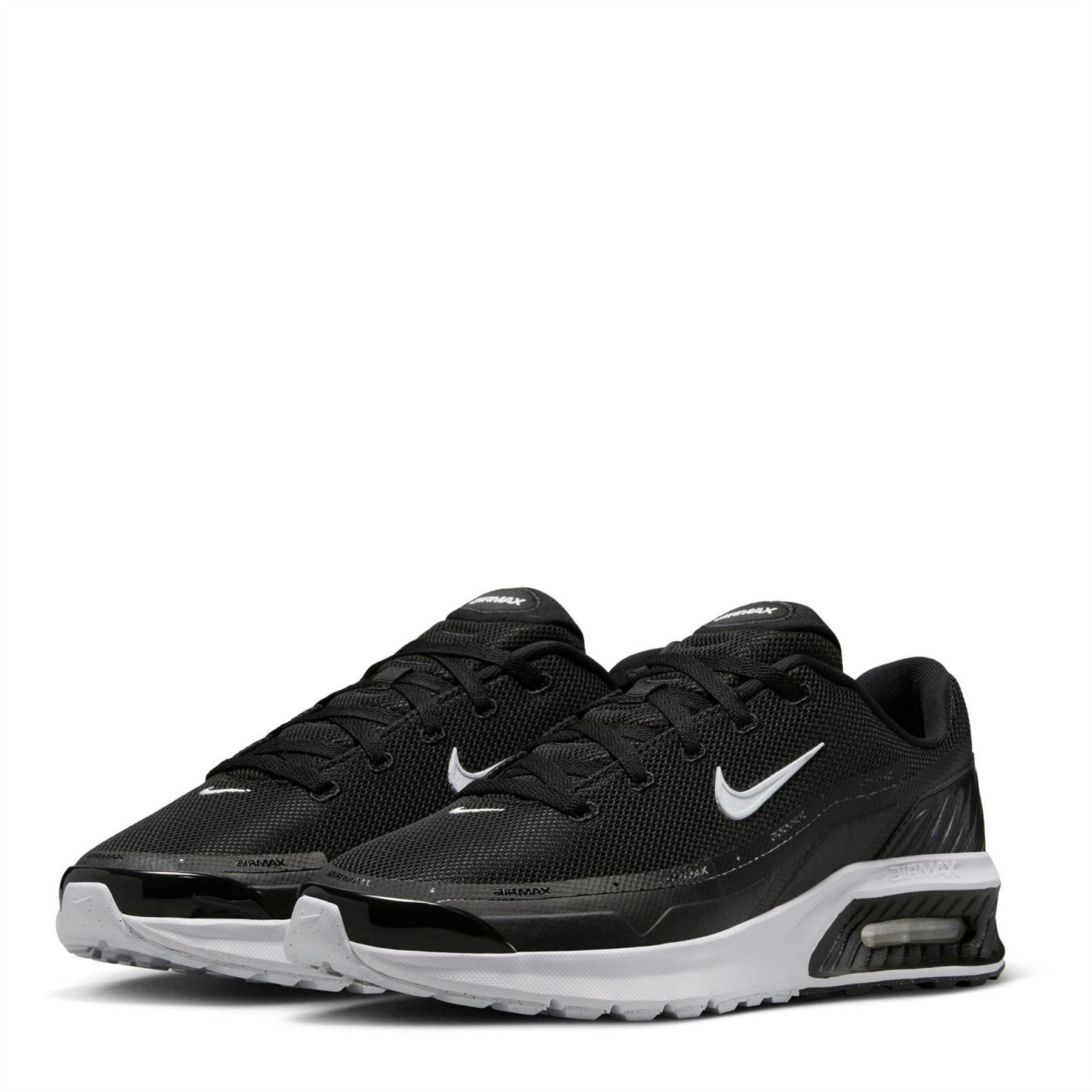 Nike Air Max Low Top Round Toe Flat Heel Sneakers