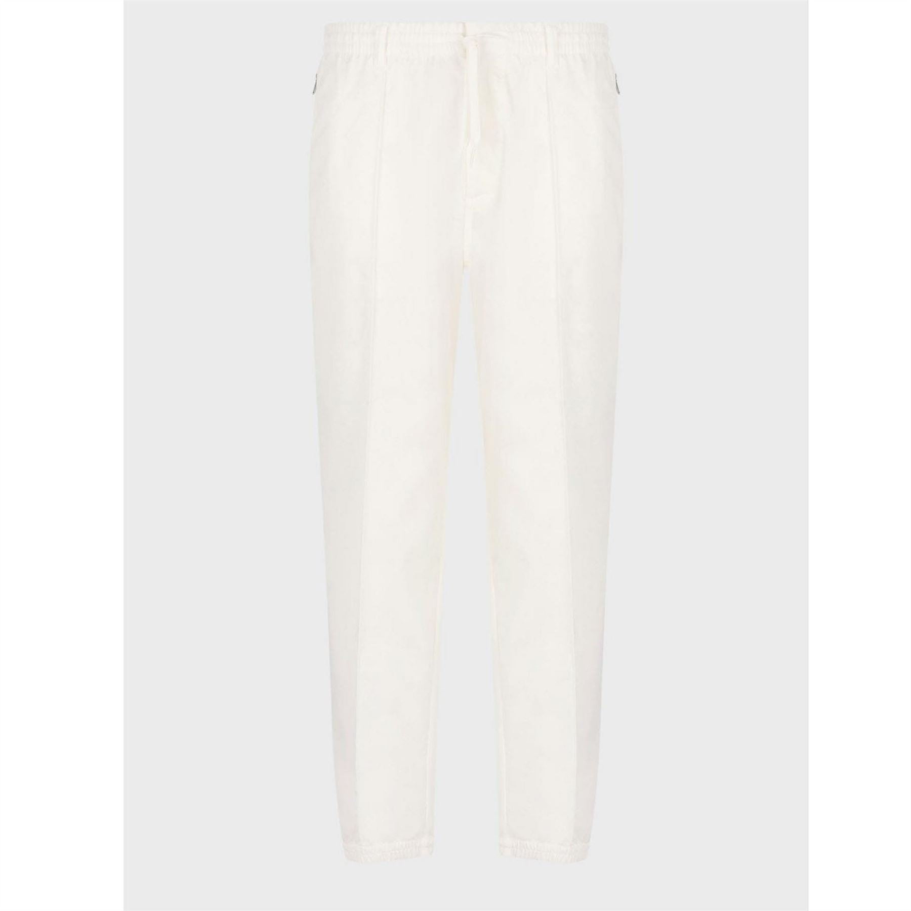 Emporio Armani Mens Armani Pantaloni Straight Leg Trousers