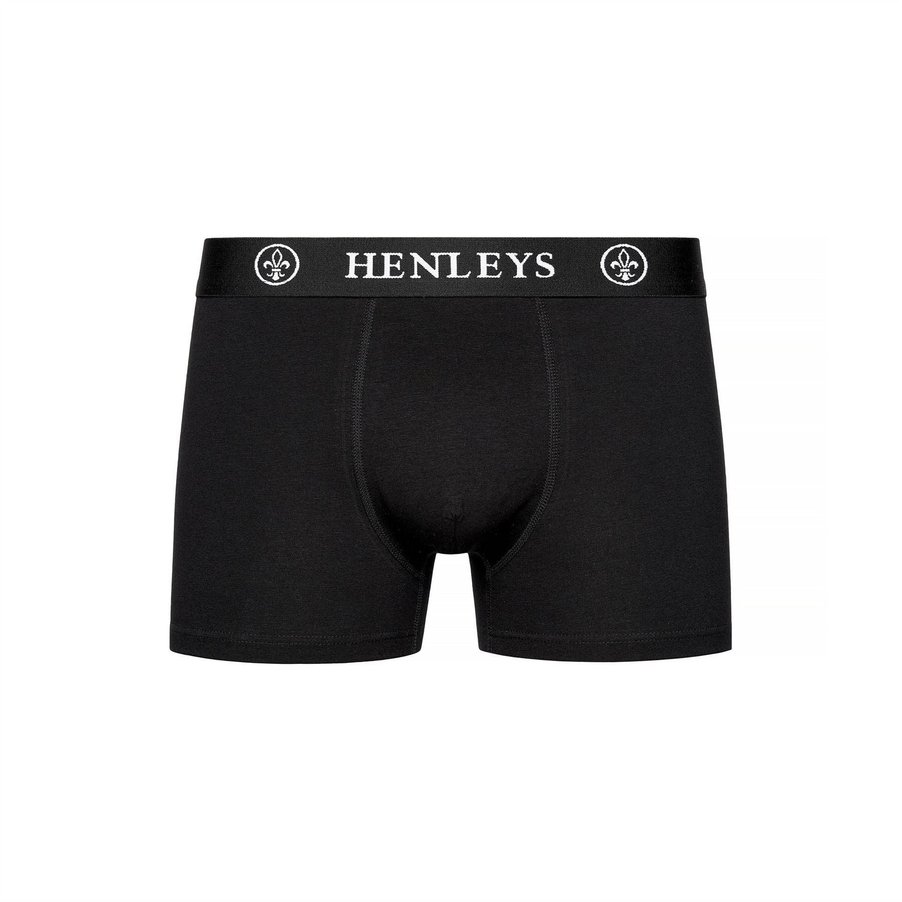 Henleys Mcblk 5p Boxer