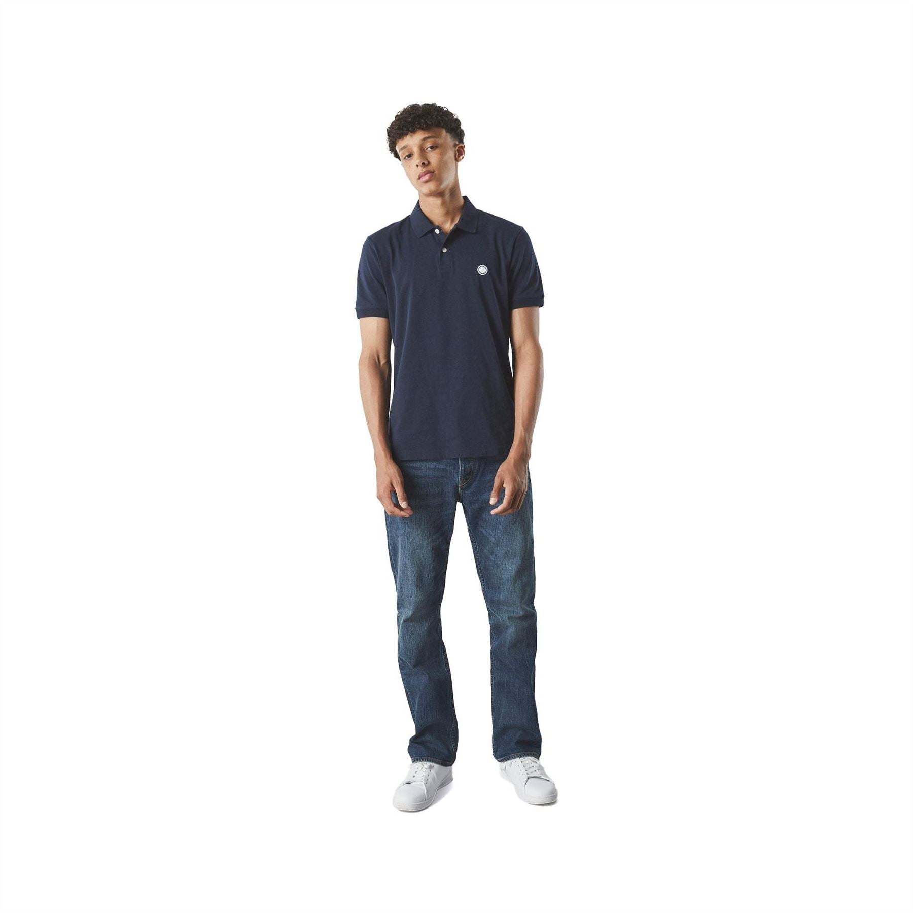 Pretty Green Jerry Jersey Regular Fit Polo Shirt