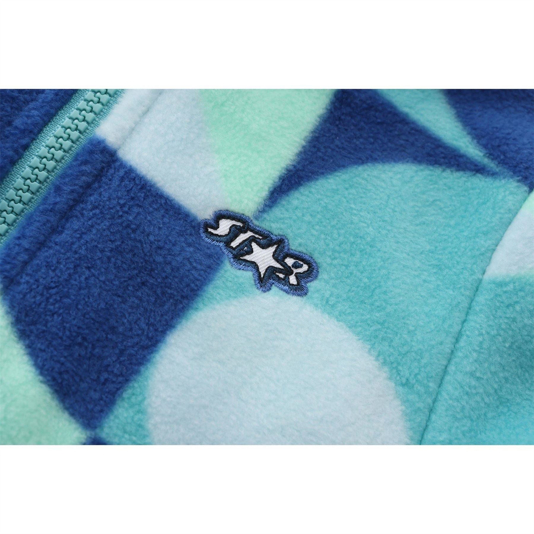 Star FulL-Zip Fleece Top Junior