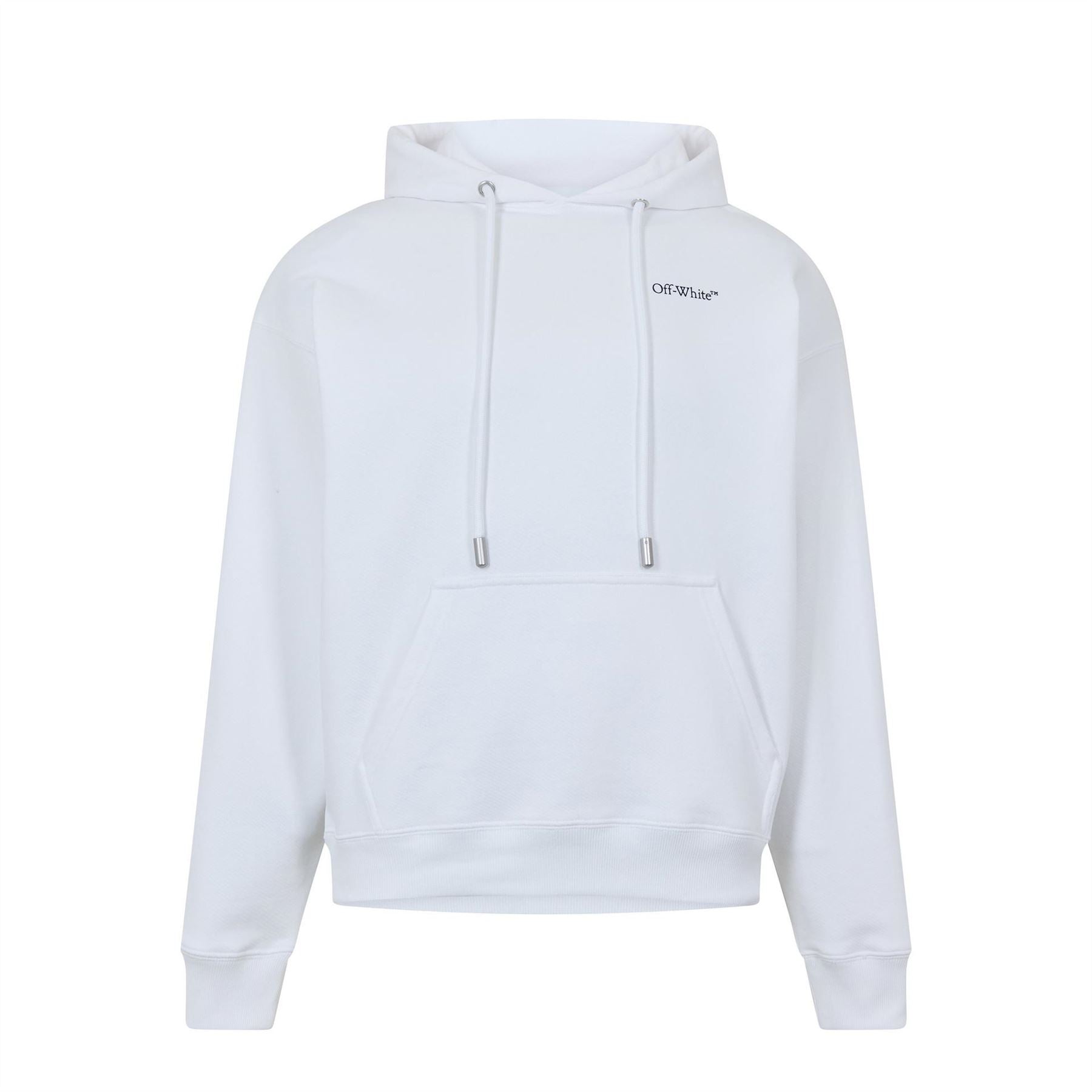 Off White Logo Skate Pull Over Hoodie