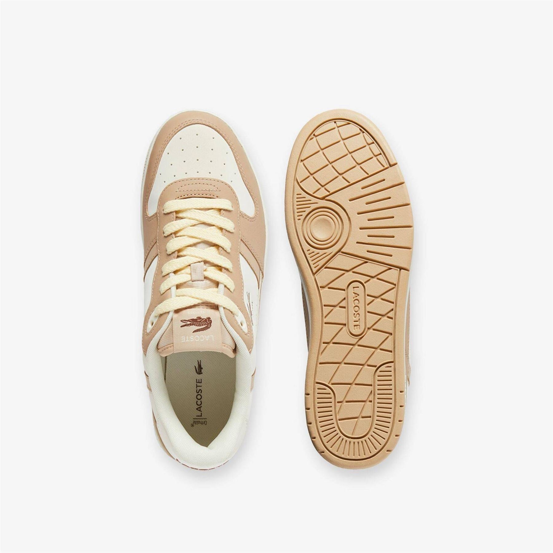 Lacoste Camo Patterned Crocodile Print Low Top Sneakers