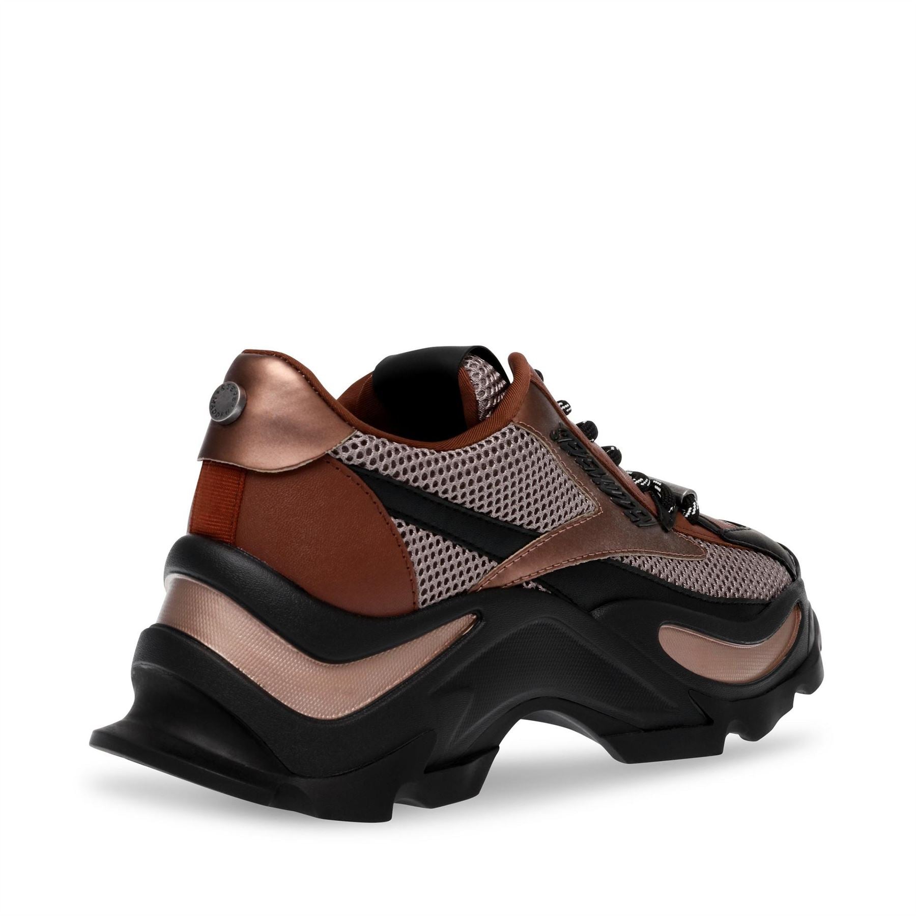 Steve Madden Zoomz Lace Up Platform Sneakers Shoes