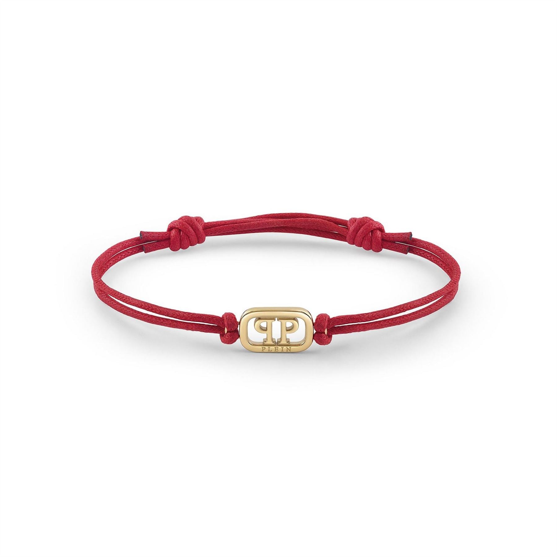 Philipp Plein Plein Lettering Cuff Bracelet