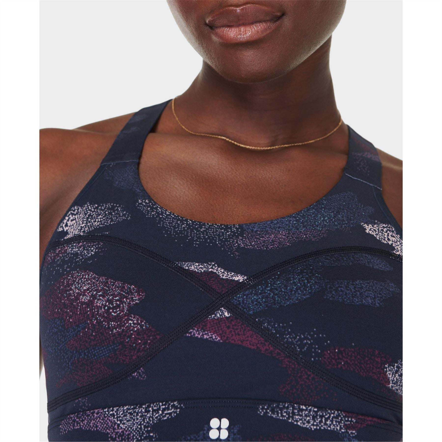 Sweaty Betty Snug Fit Cropped Scoop Neck Bra