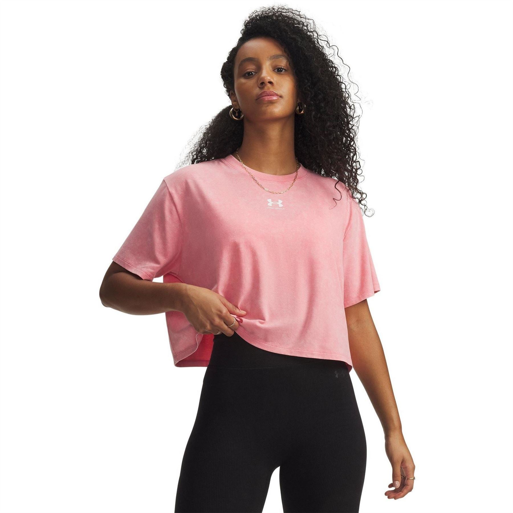 Under Armour Rival Boxy Tee W Ld63