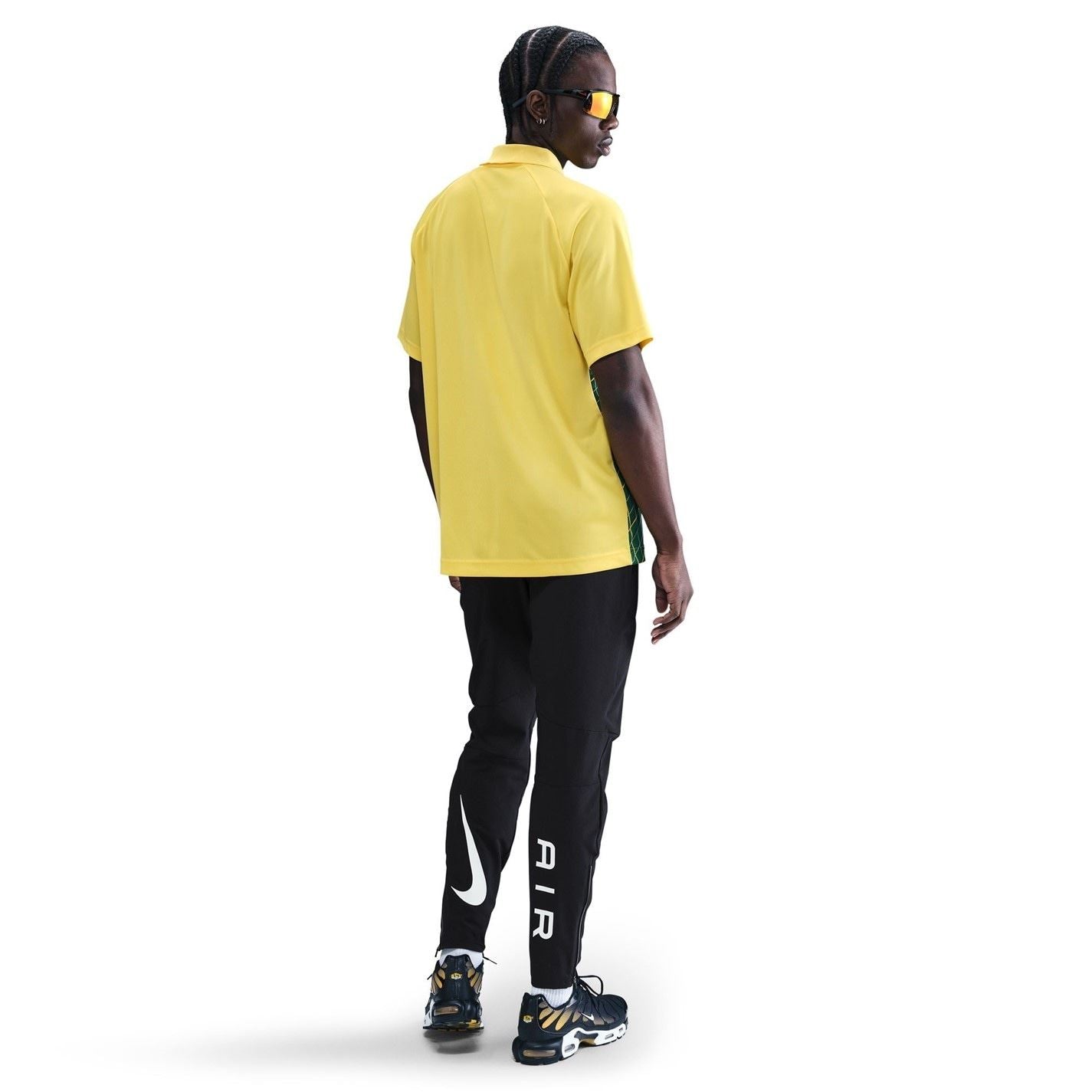 Nike Air Run Solid Patterned Track Pants